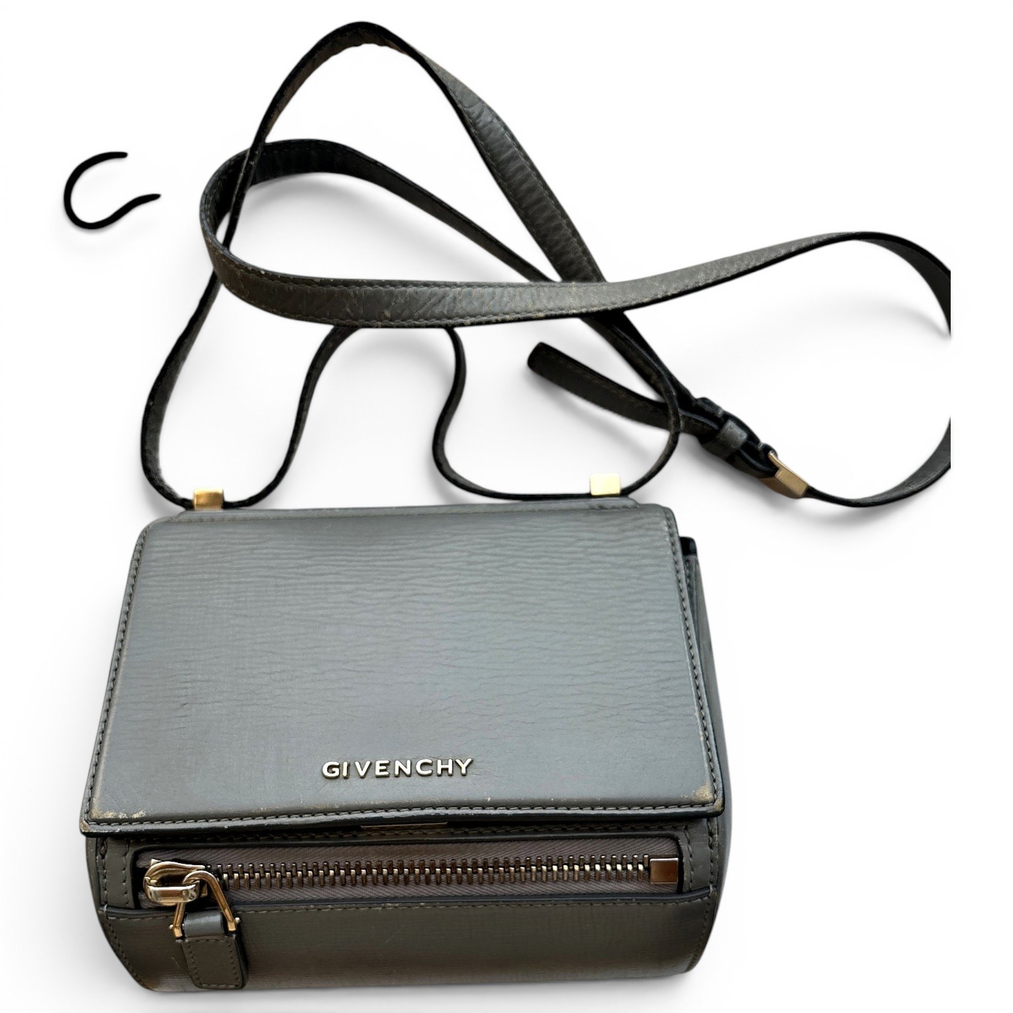 Pandora Box leather handbag