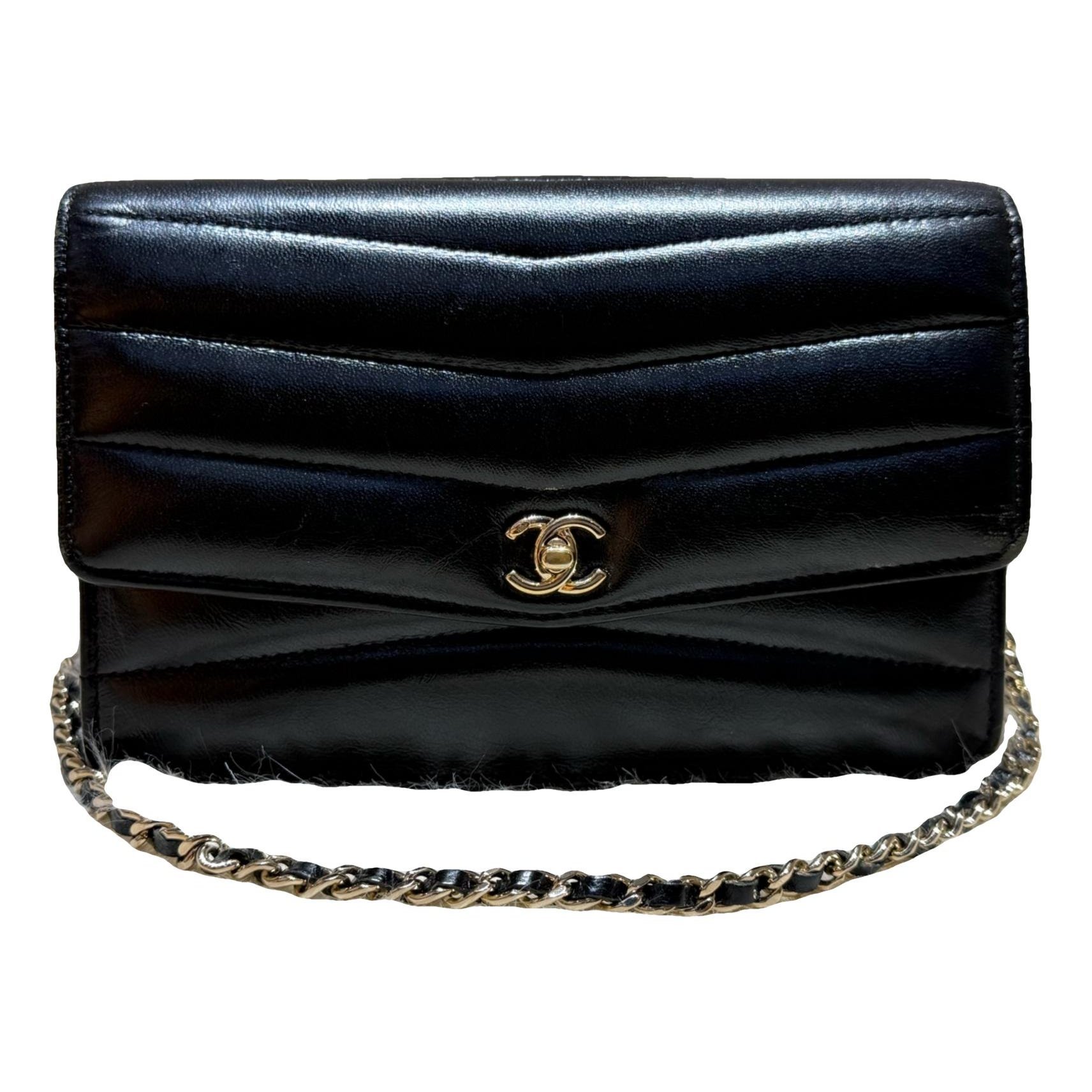 Statement leather handbag