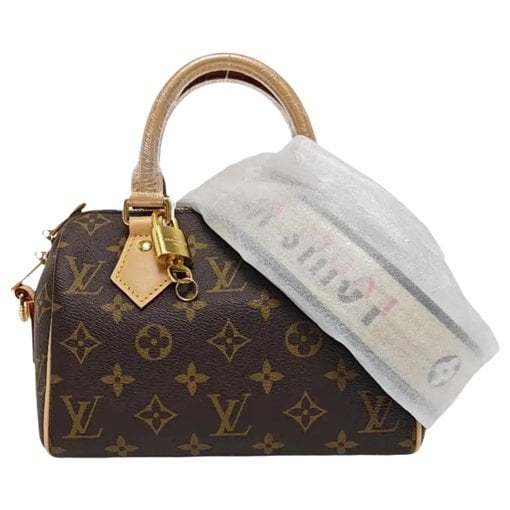 Nano Speedy / Mini HL leather handbag