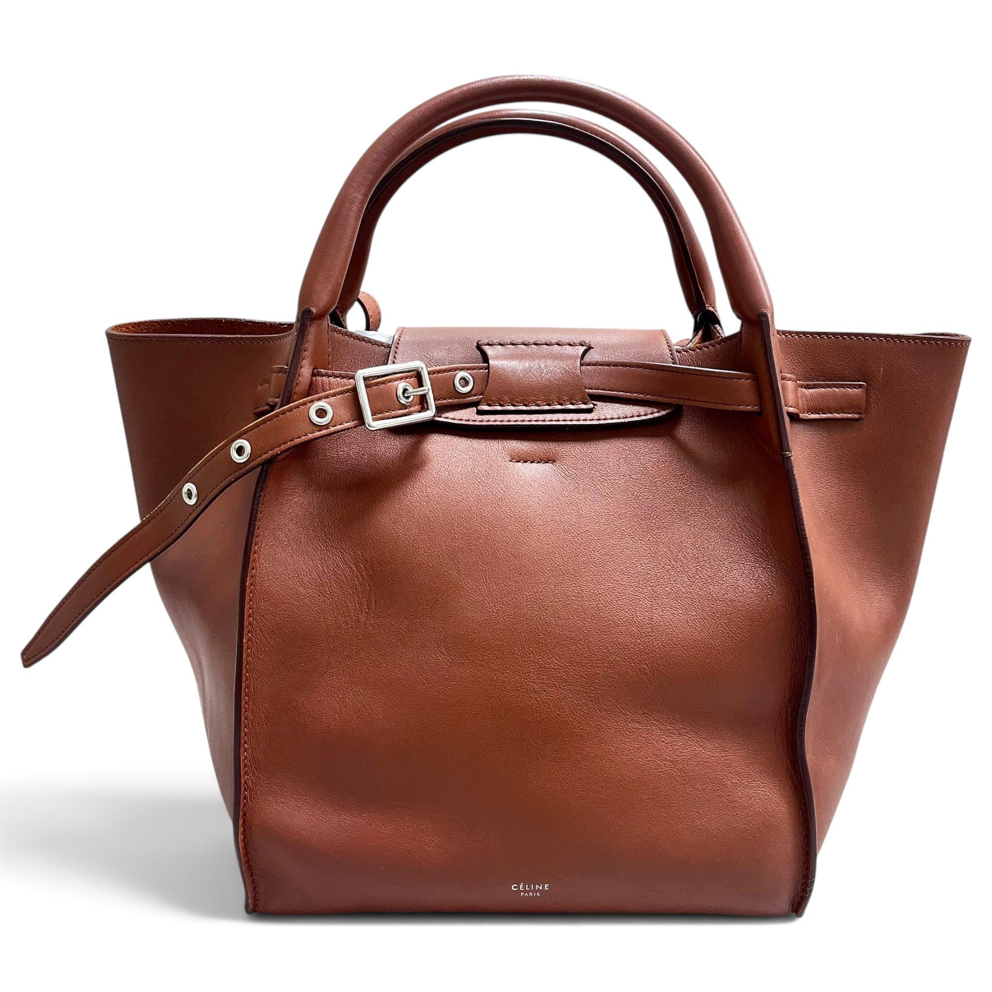 Big Bag leather handbag