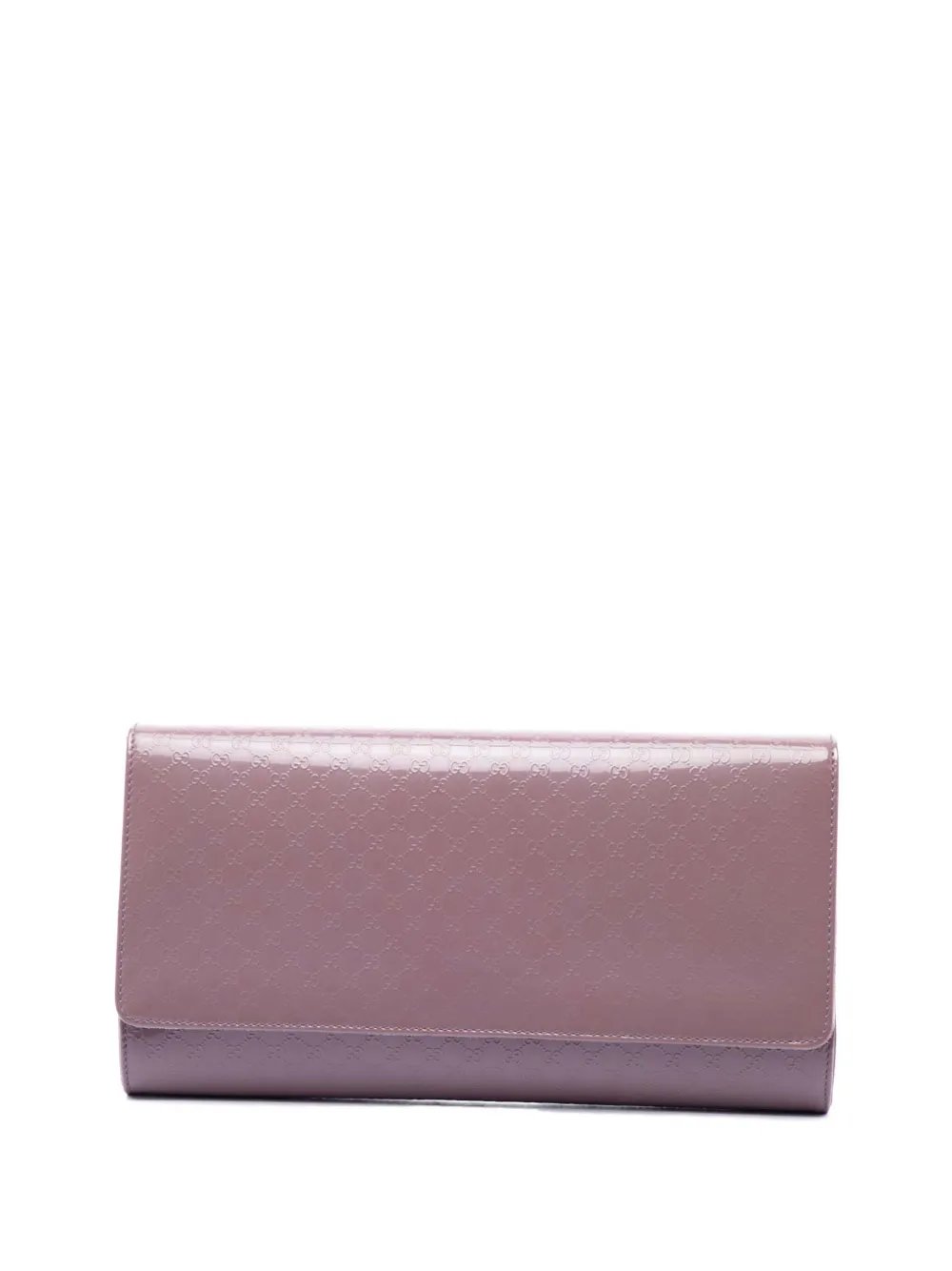 2000-2015 Microguccissima Patent Broadway clutch bag