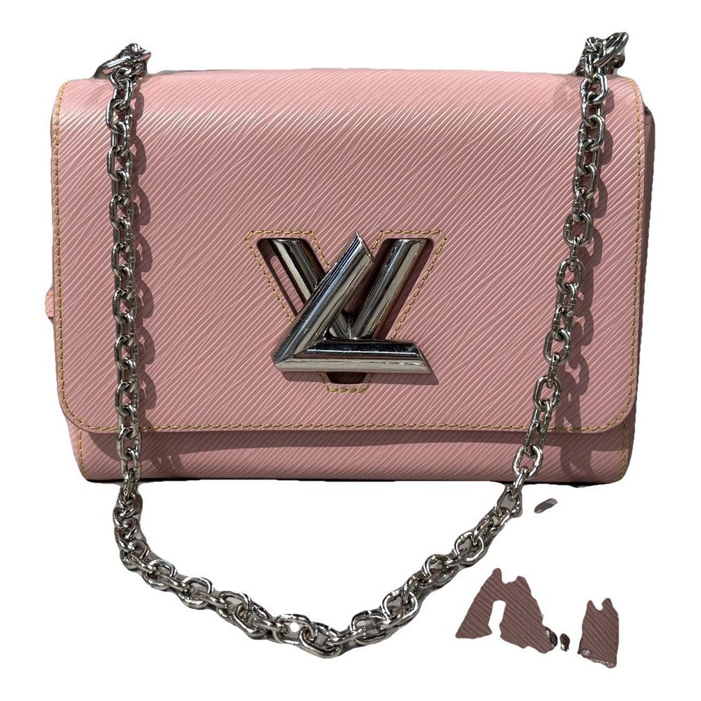 Twist Belt Wallet On Chain leather handbag