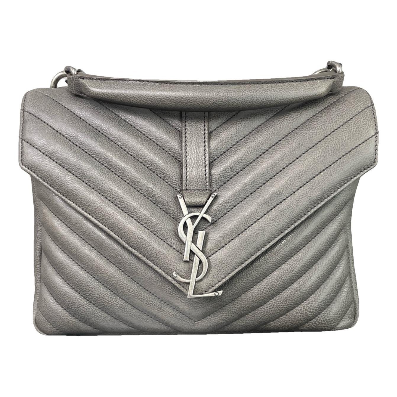 Collége monogramme leather handbag