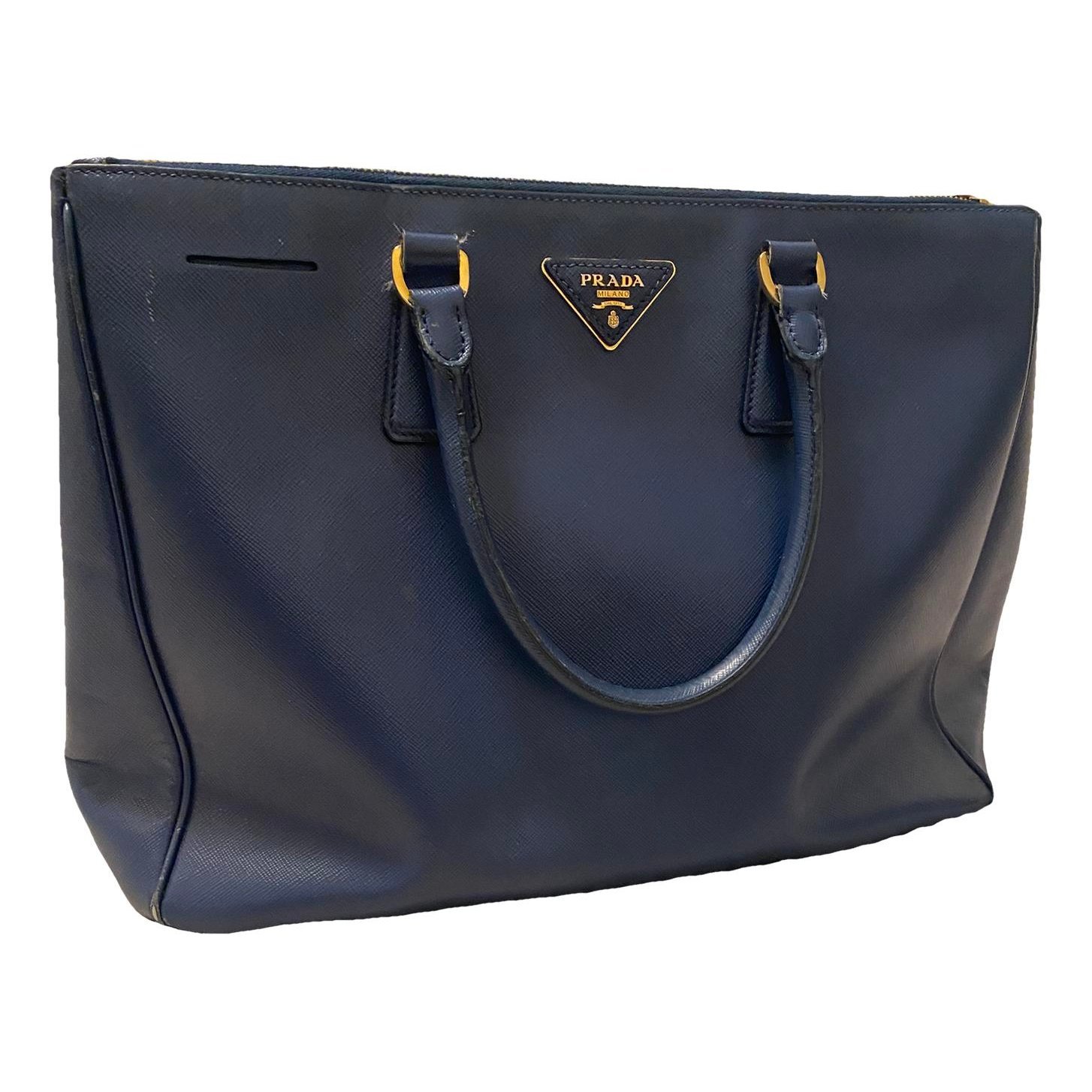 Bibliothèque leather handbag