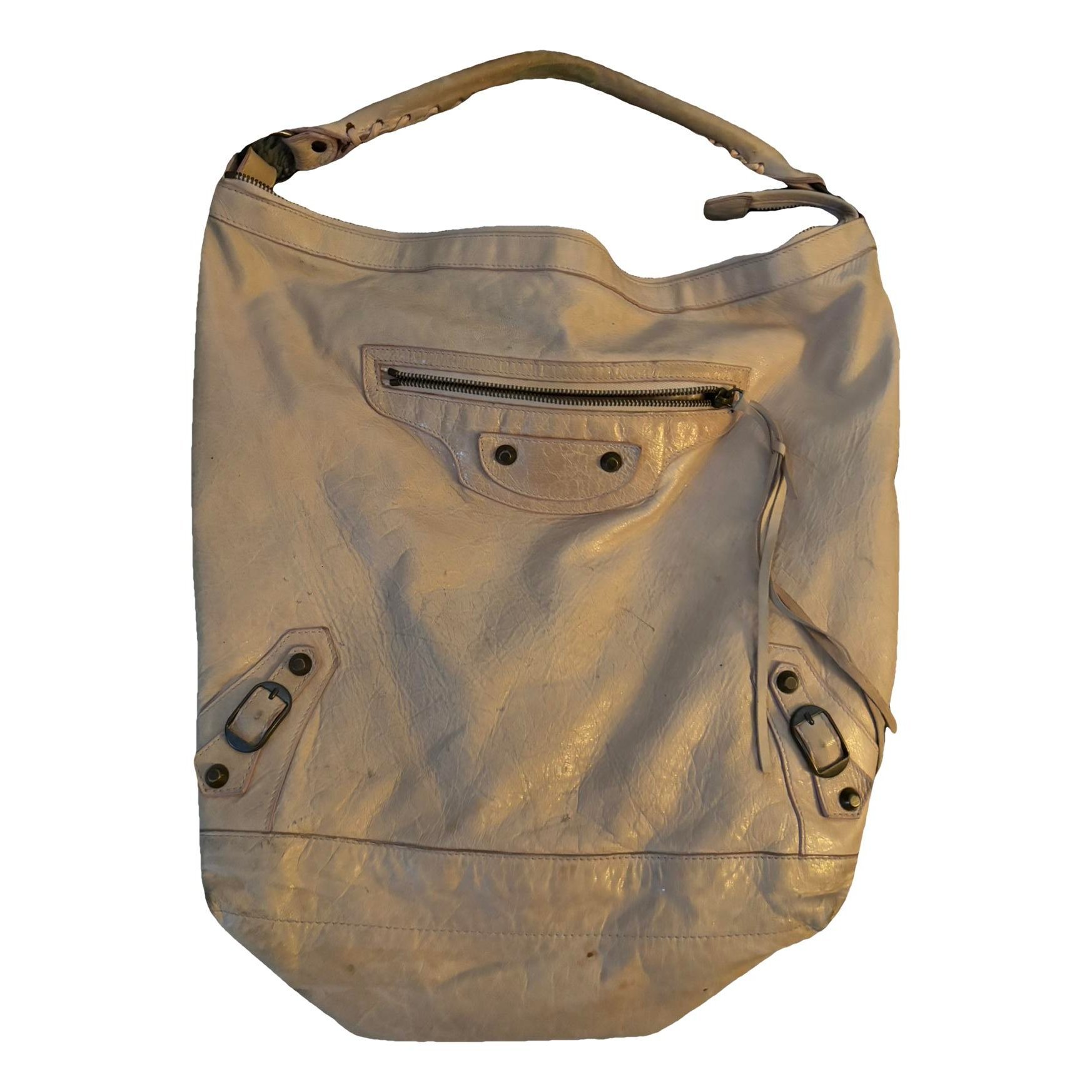 Courier XL leather handbag