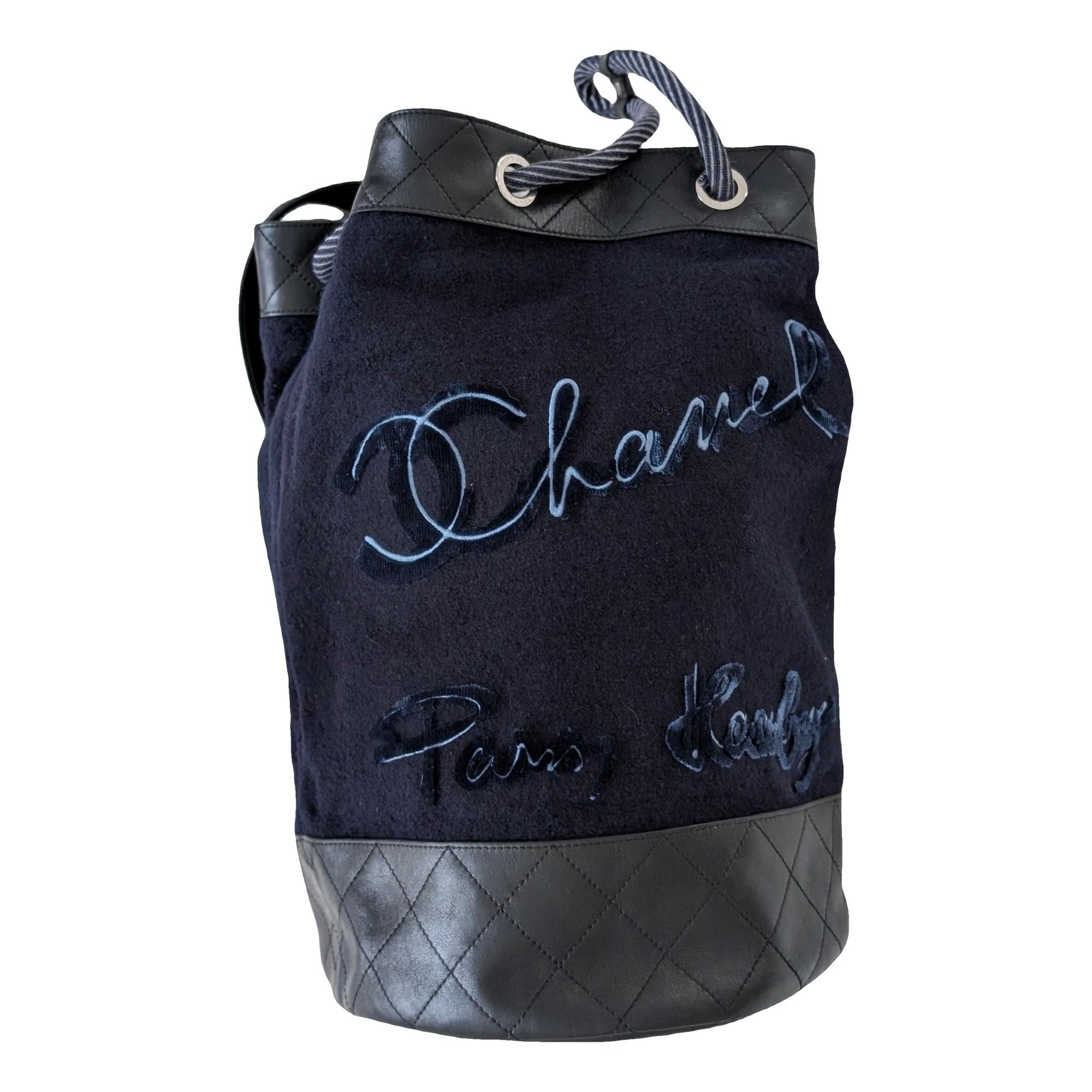 Pony-style calfskin backpack