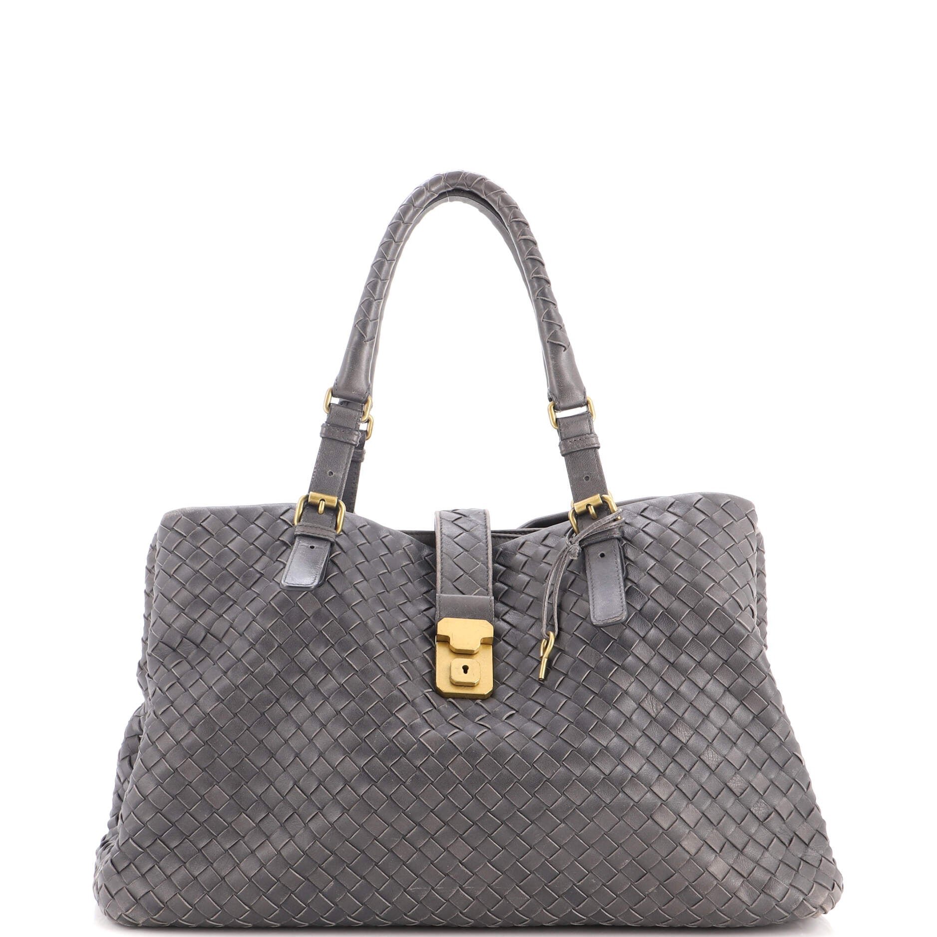 Roma Bag Intrecciato Nappa Medium