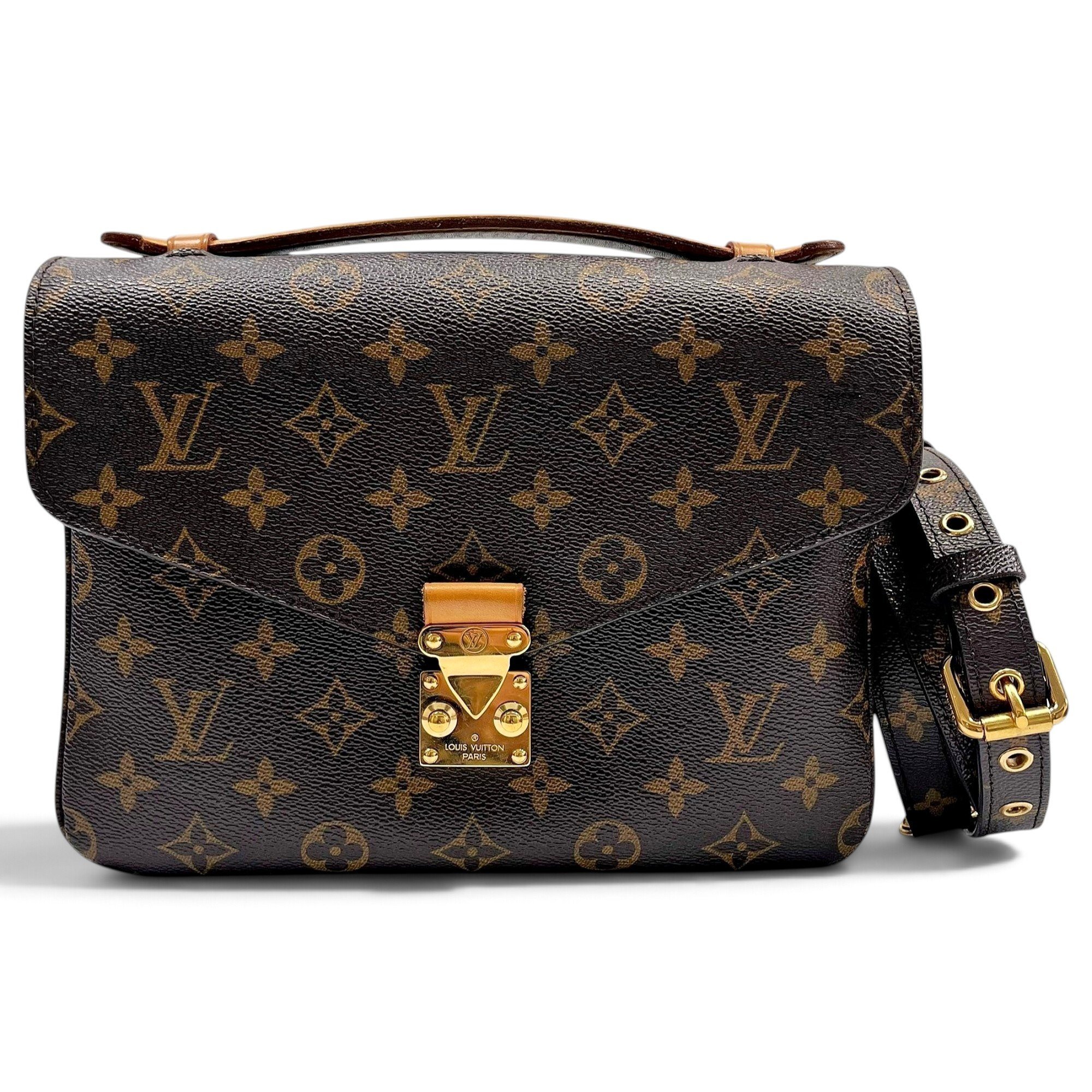 Metis leather handbag