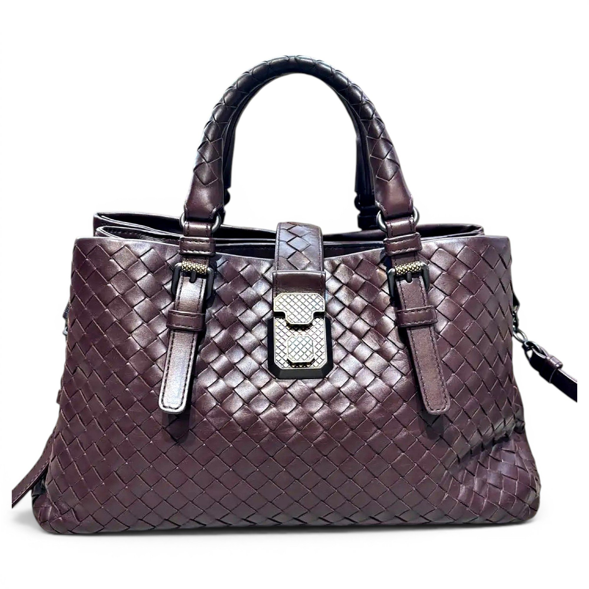 Roma leather handbag