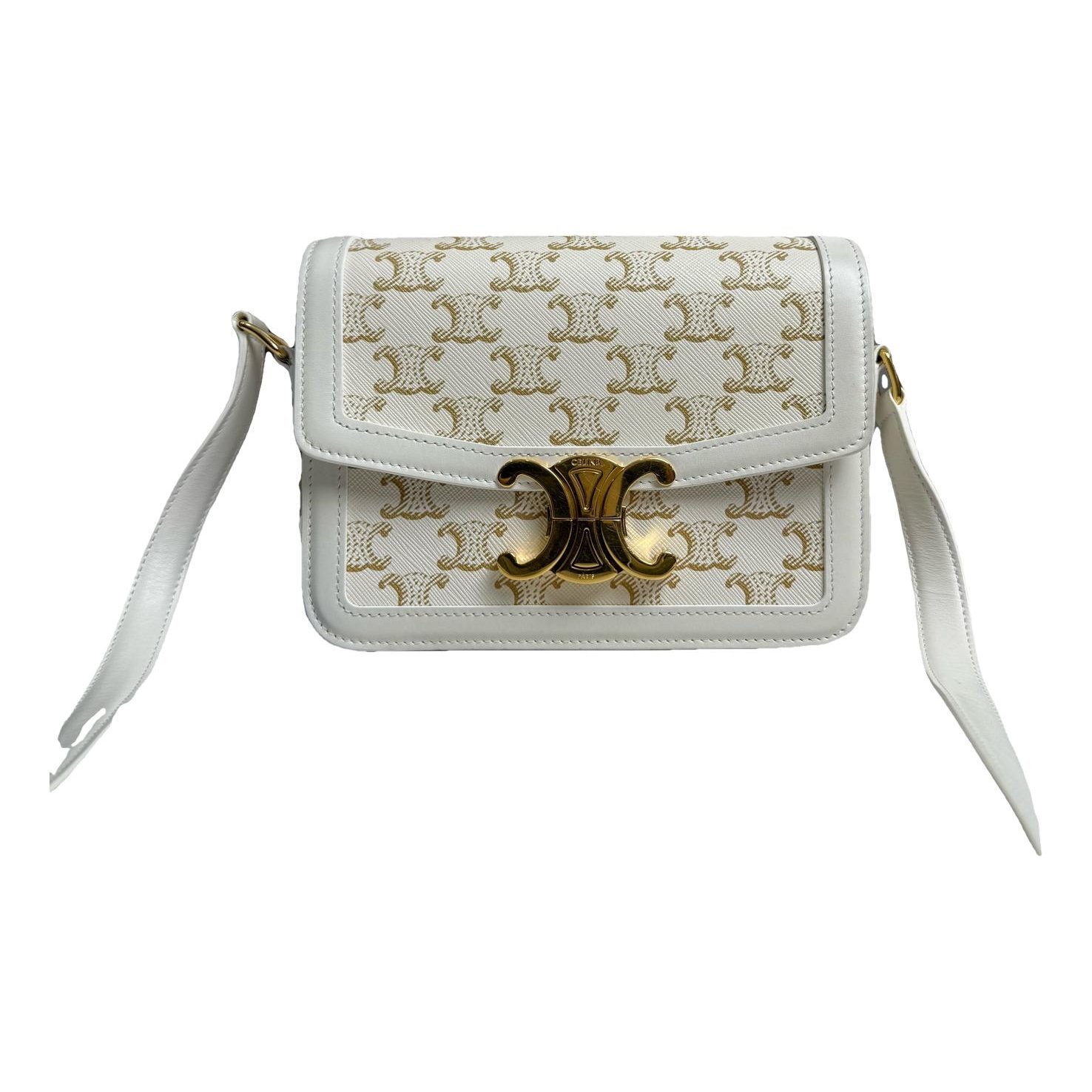 Triomphe leather handbag