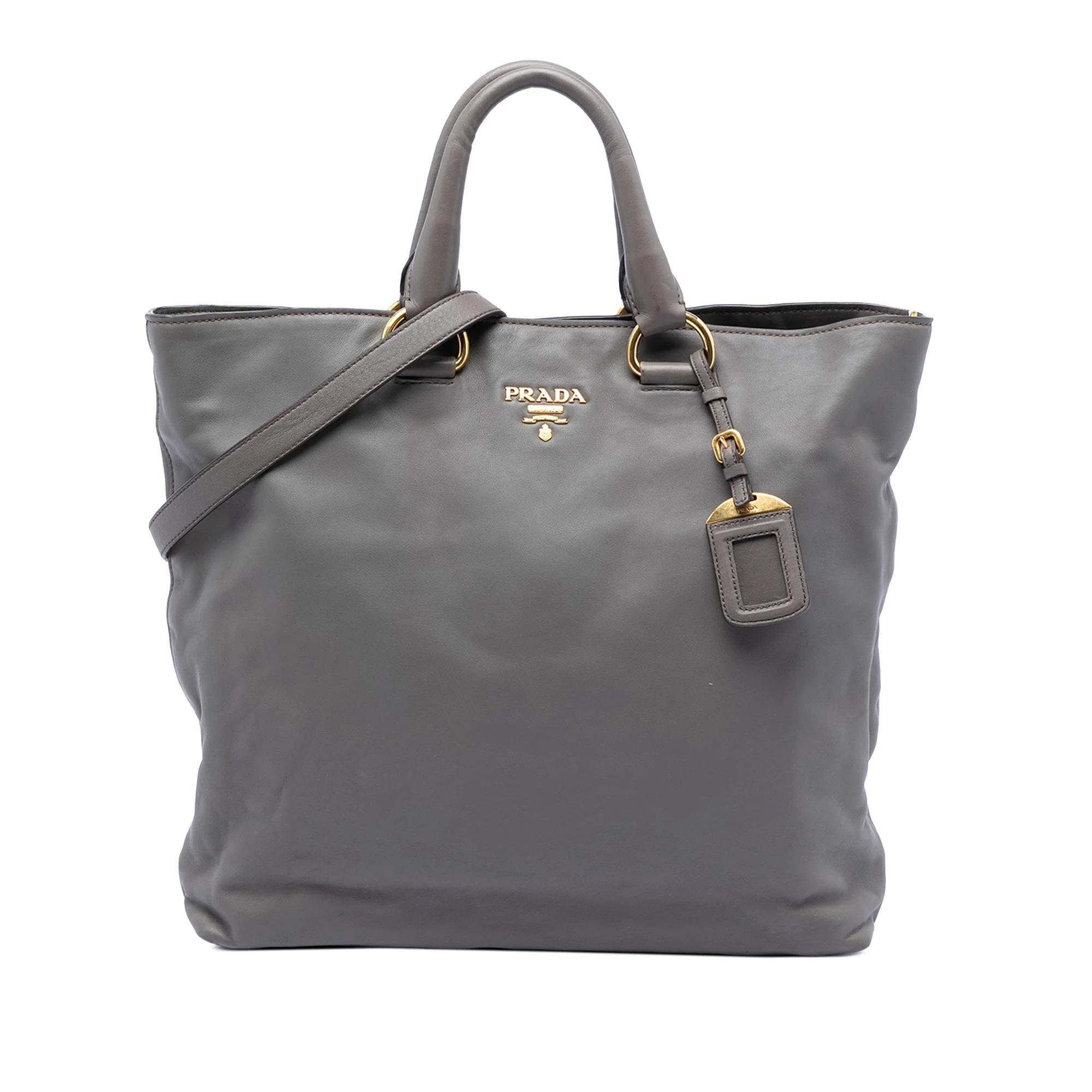 Soft leather satchel