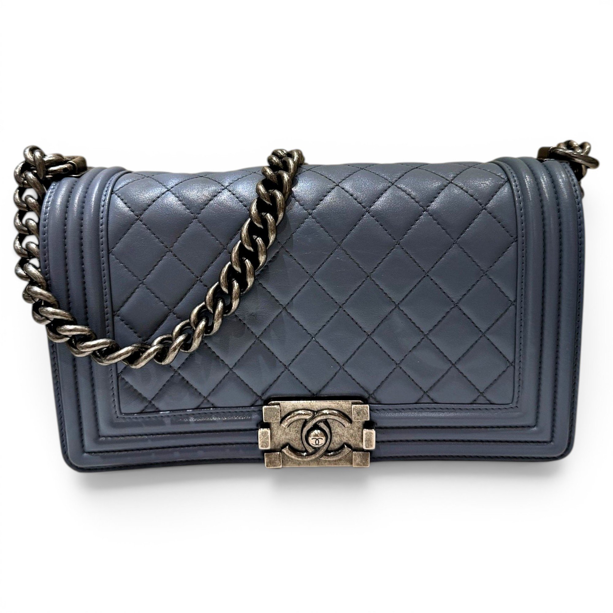 Boy leather crossbody bag