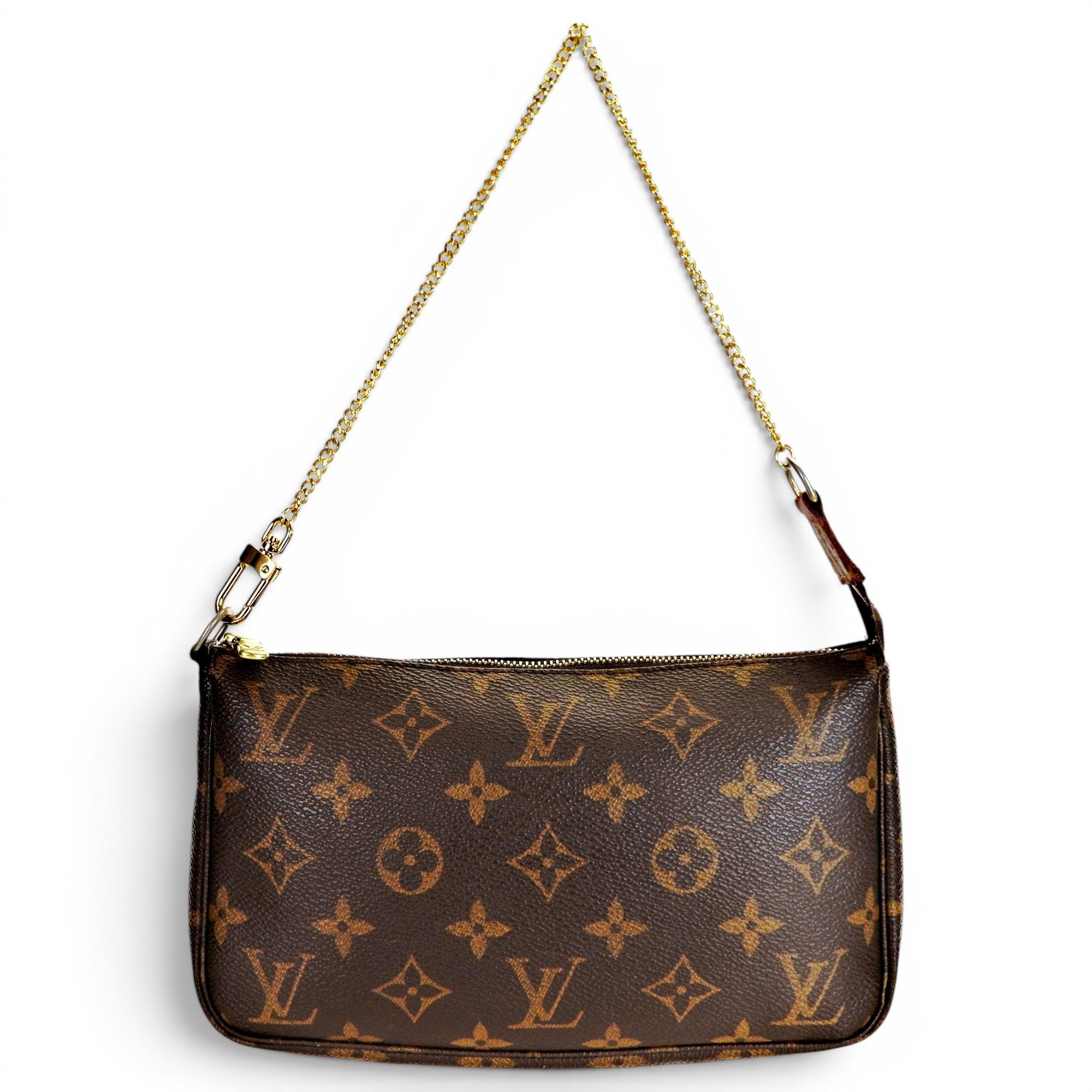 Pochette Accessoire leather handbag