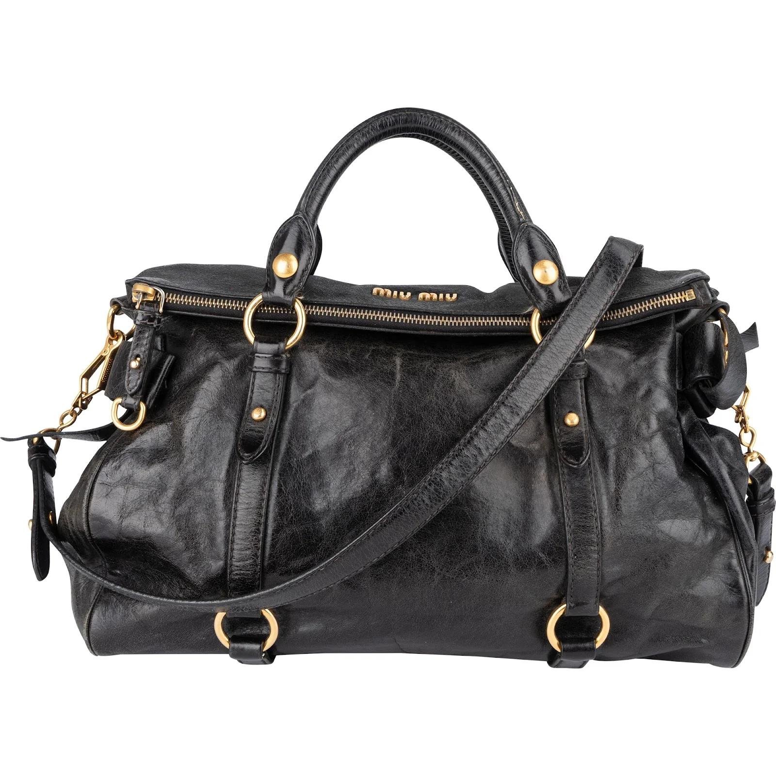 Vitello leather handbag