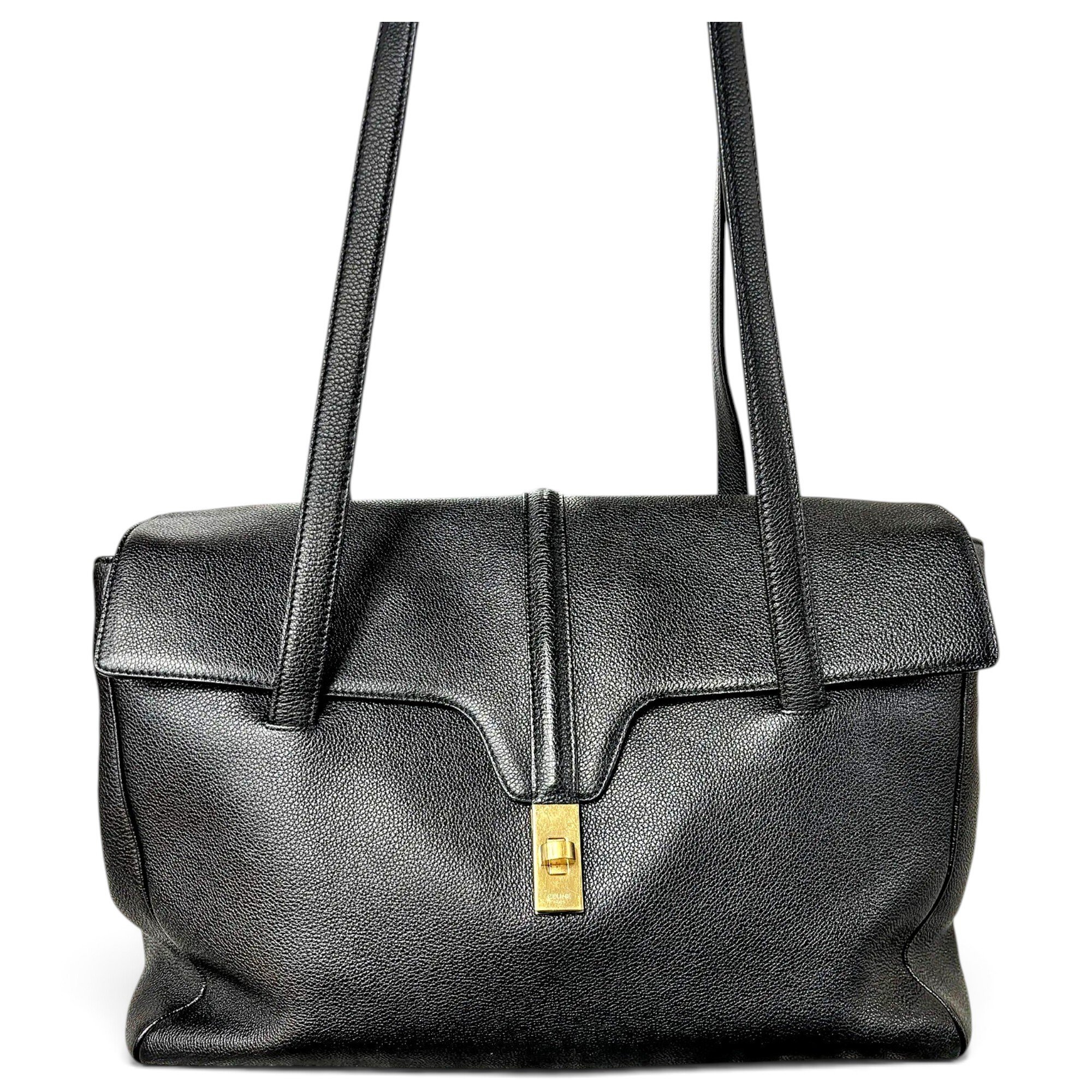 Sac 16 leather handbag