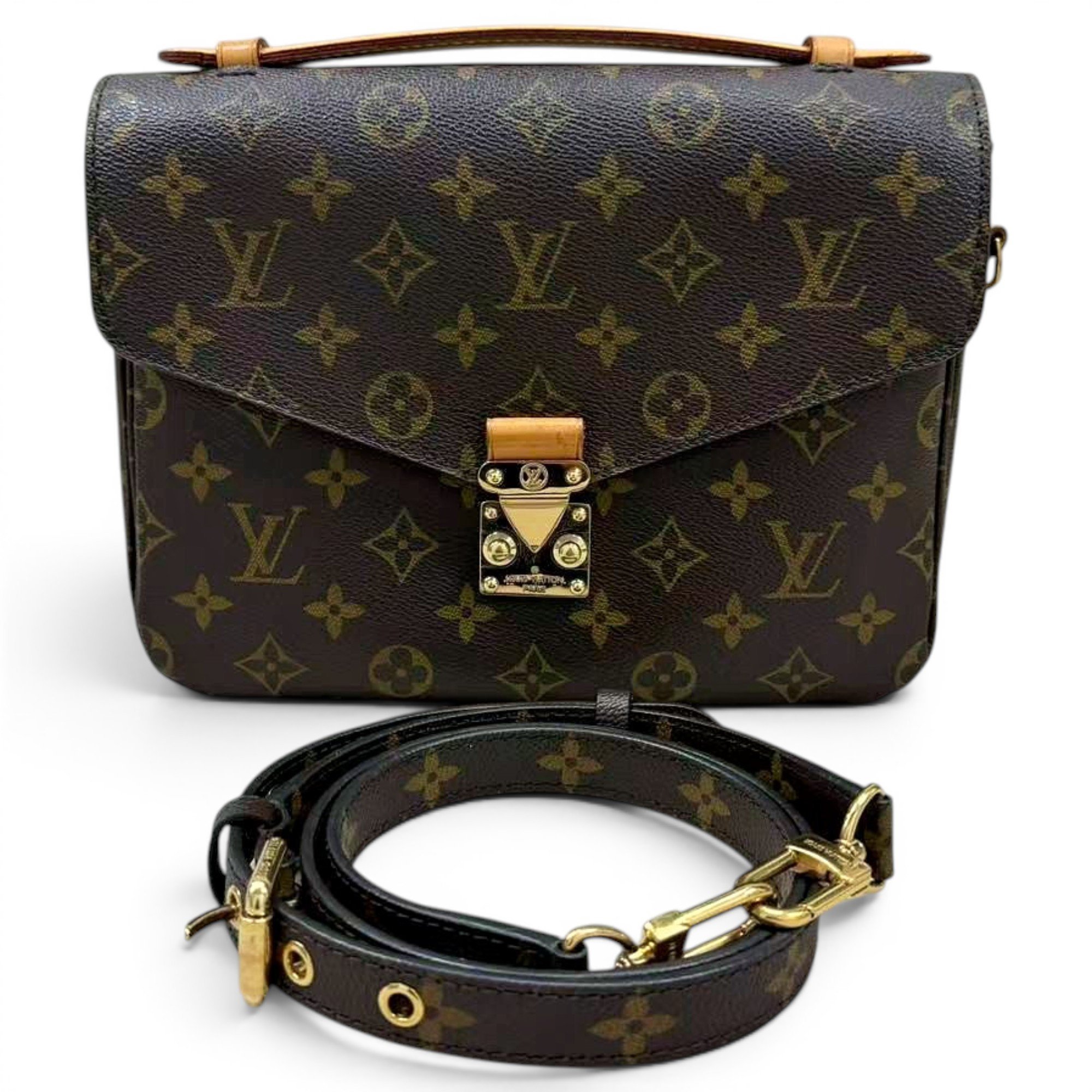 Metis leather crossbody bag