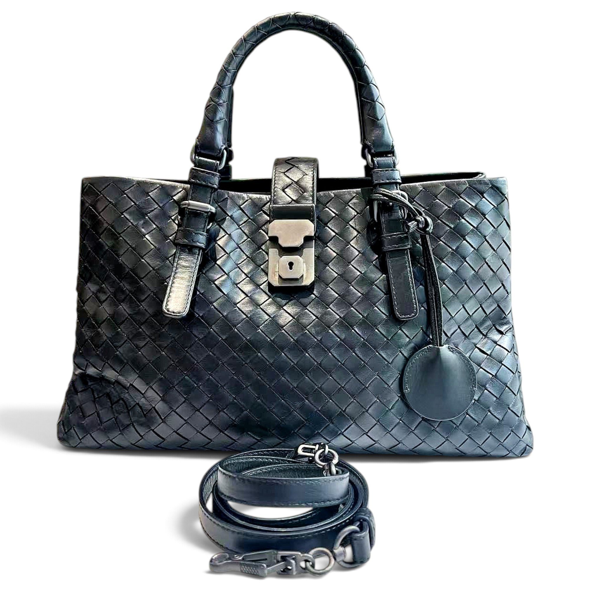 Roma leather handbag
