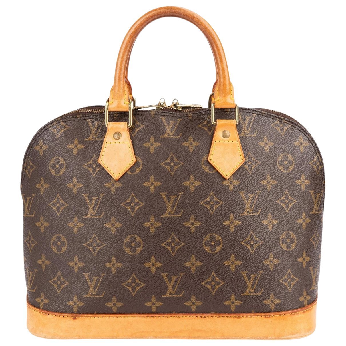 Alma leather handbag