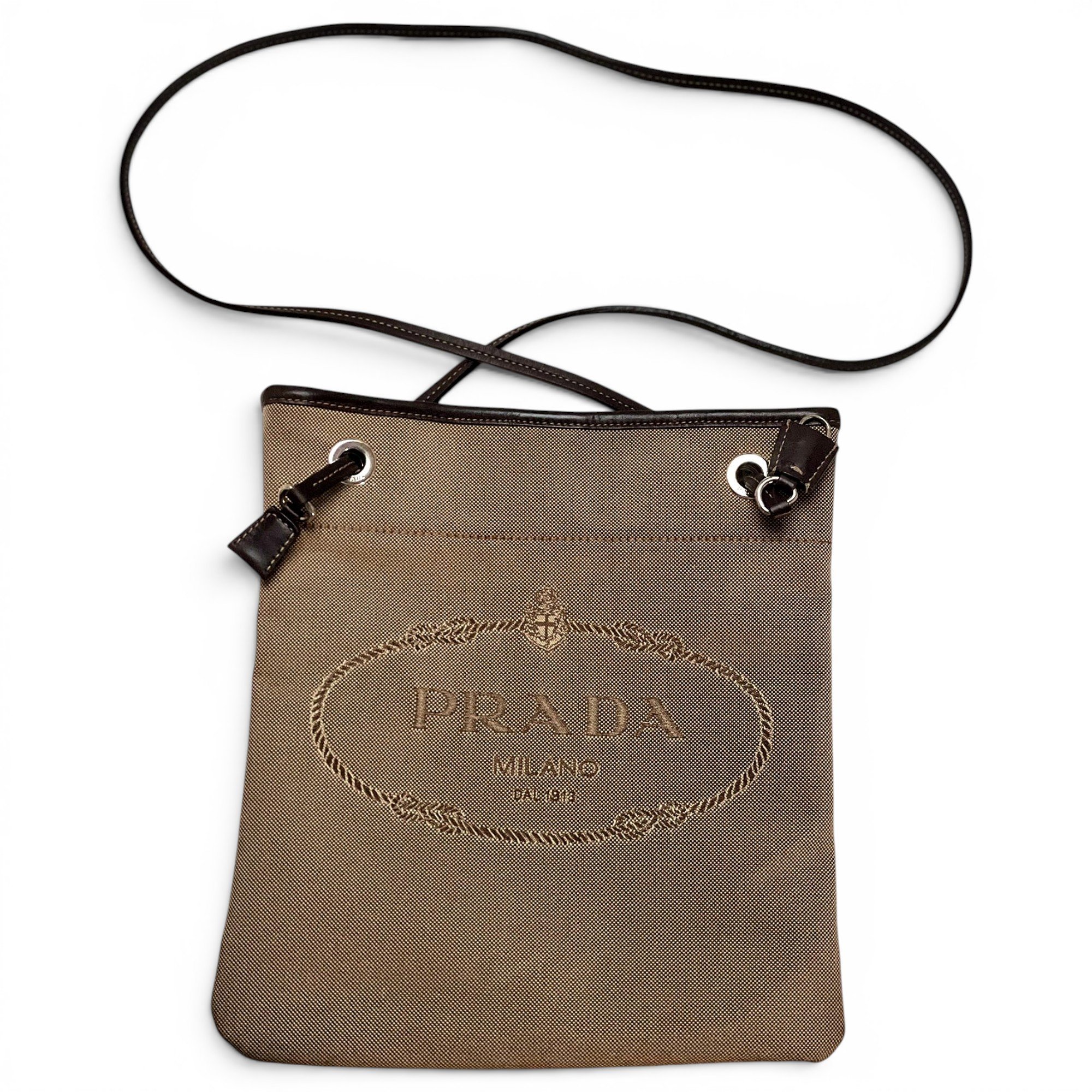 Leather crossbody bag