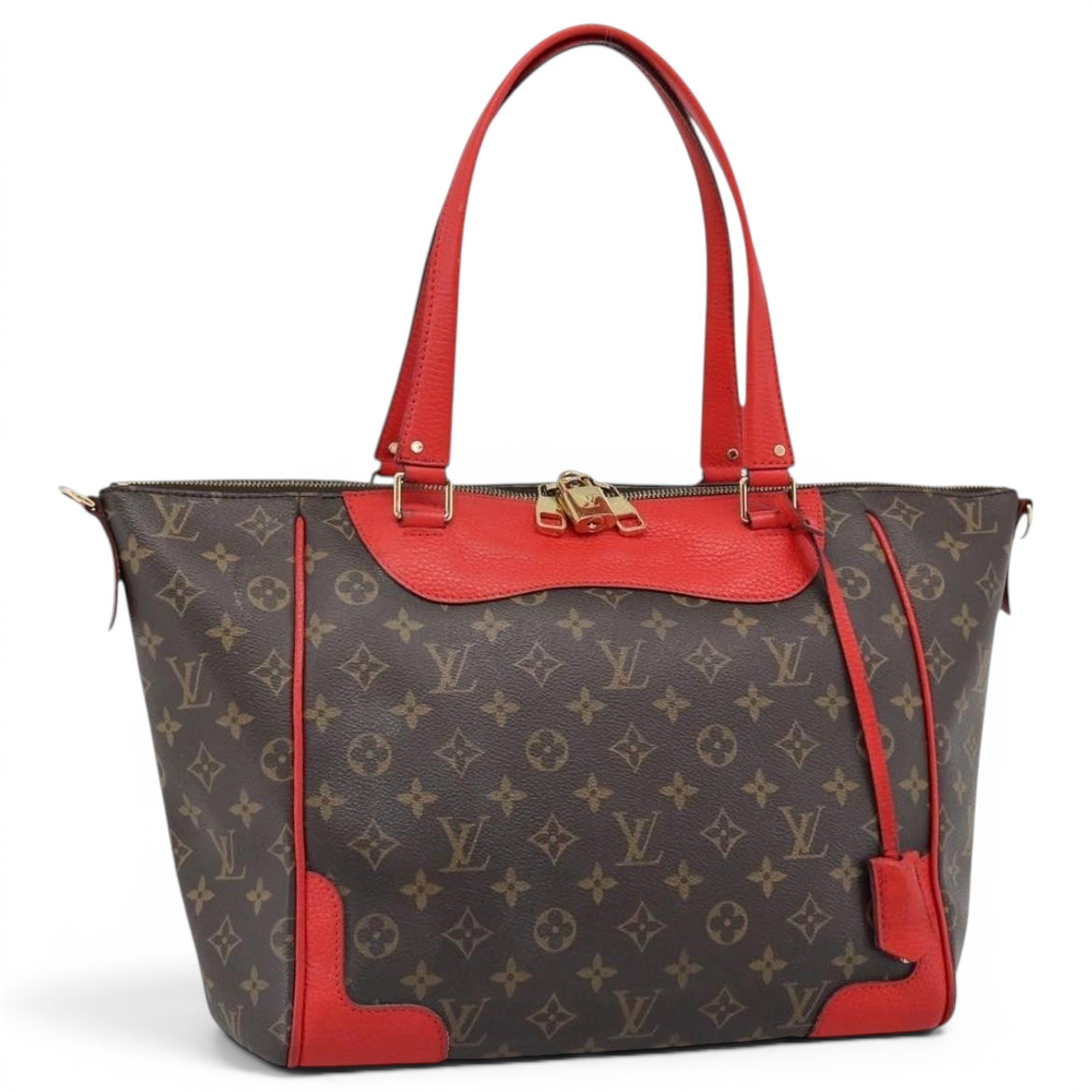 Leather tote