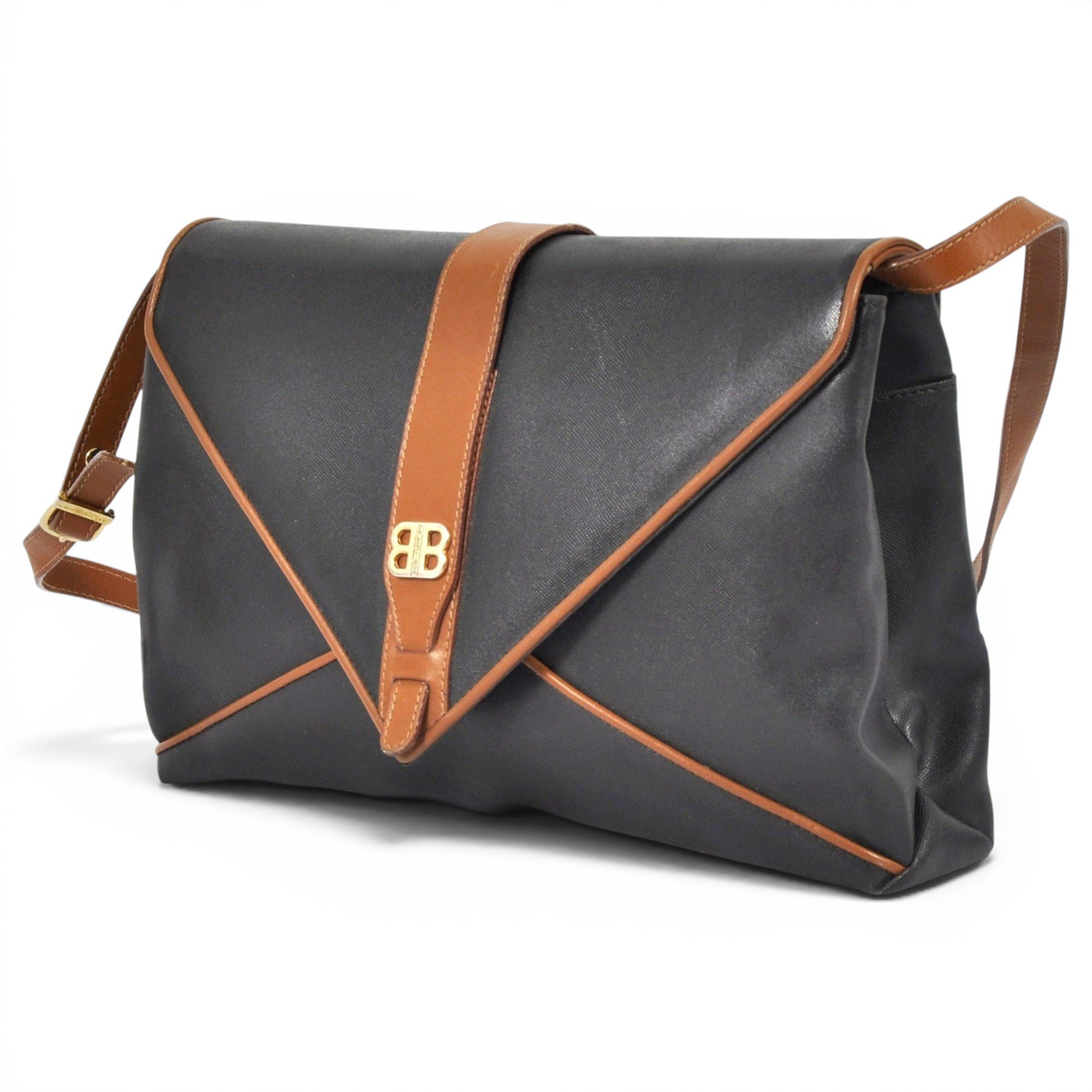 Balenciaga Envelop leather crossbody bag