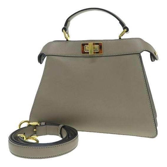 Peekaboo leather bag