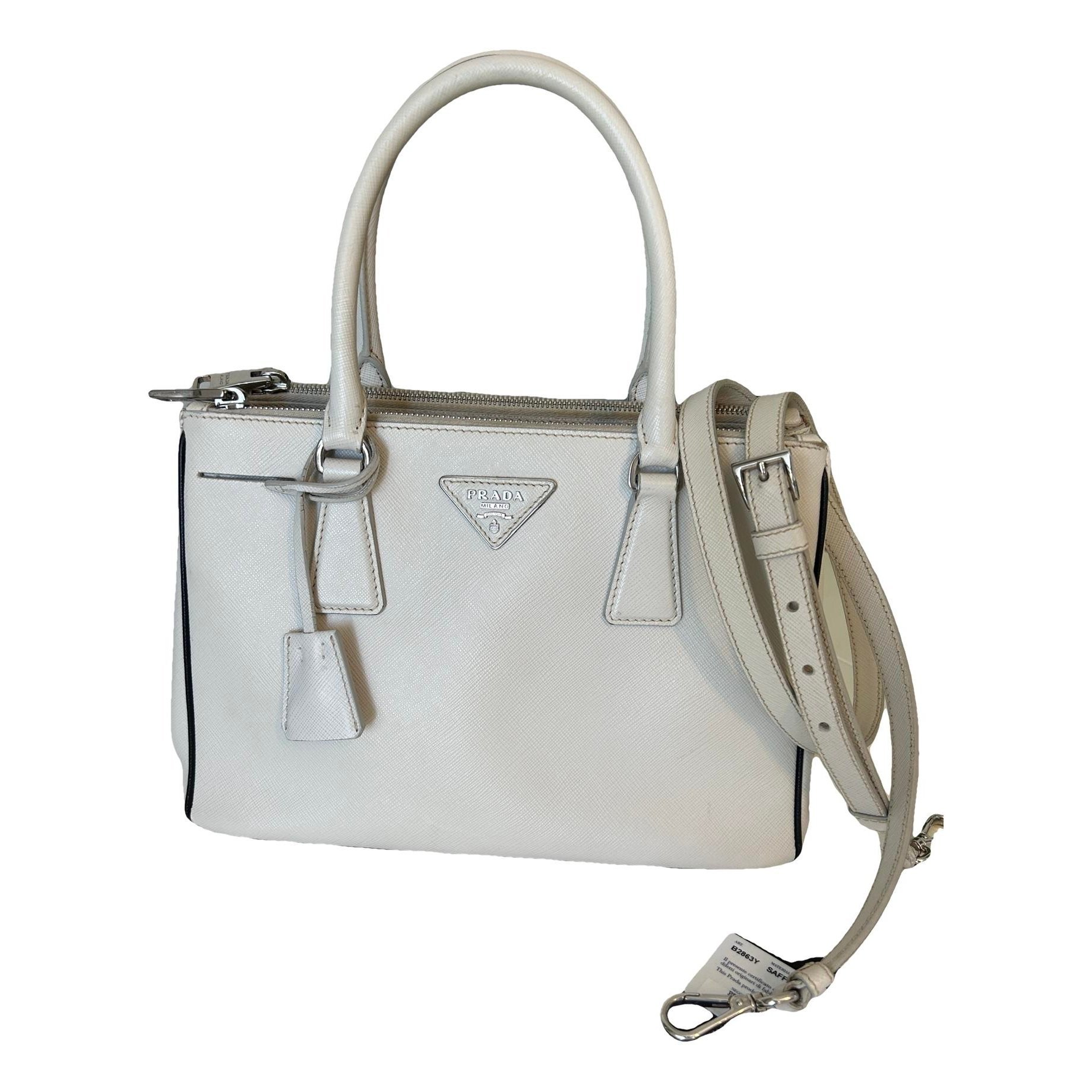 Galleria leather handbag