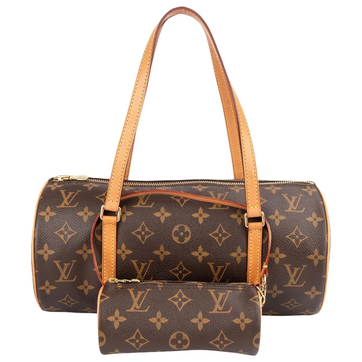 Papillon leather handbag