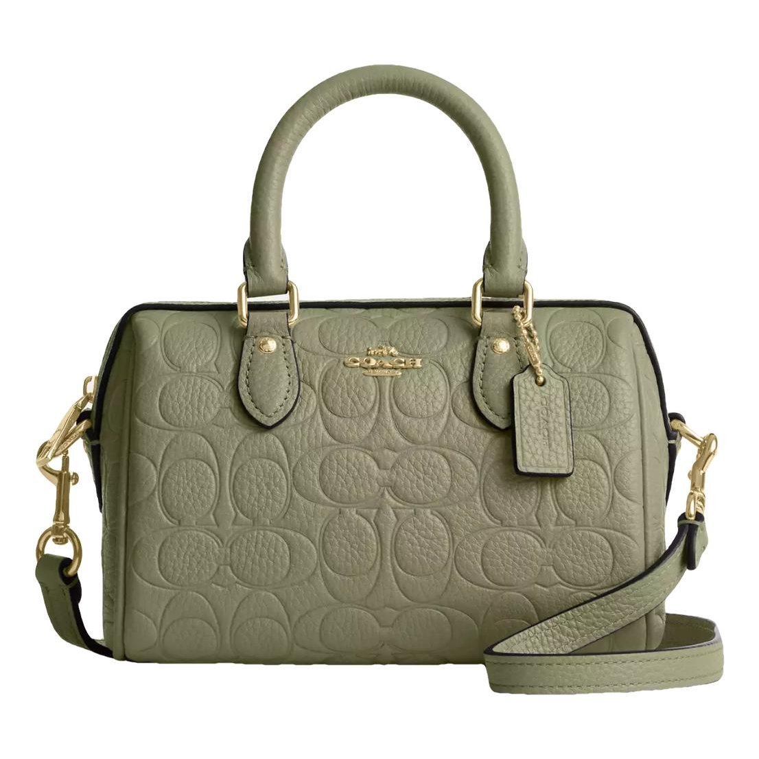 Leather crossbody bag