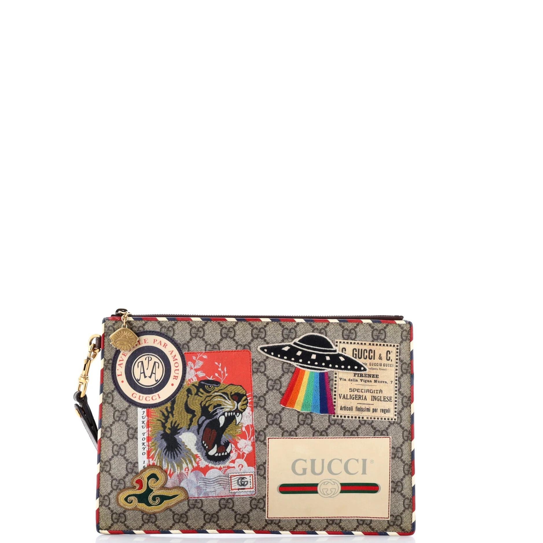 Cloth clutch bag