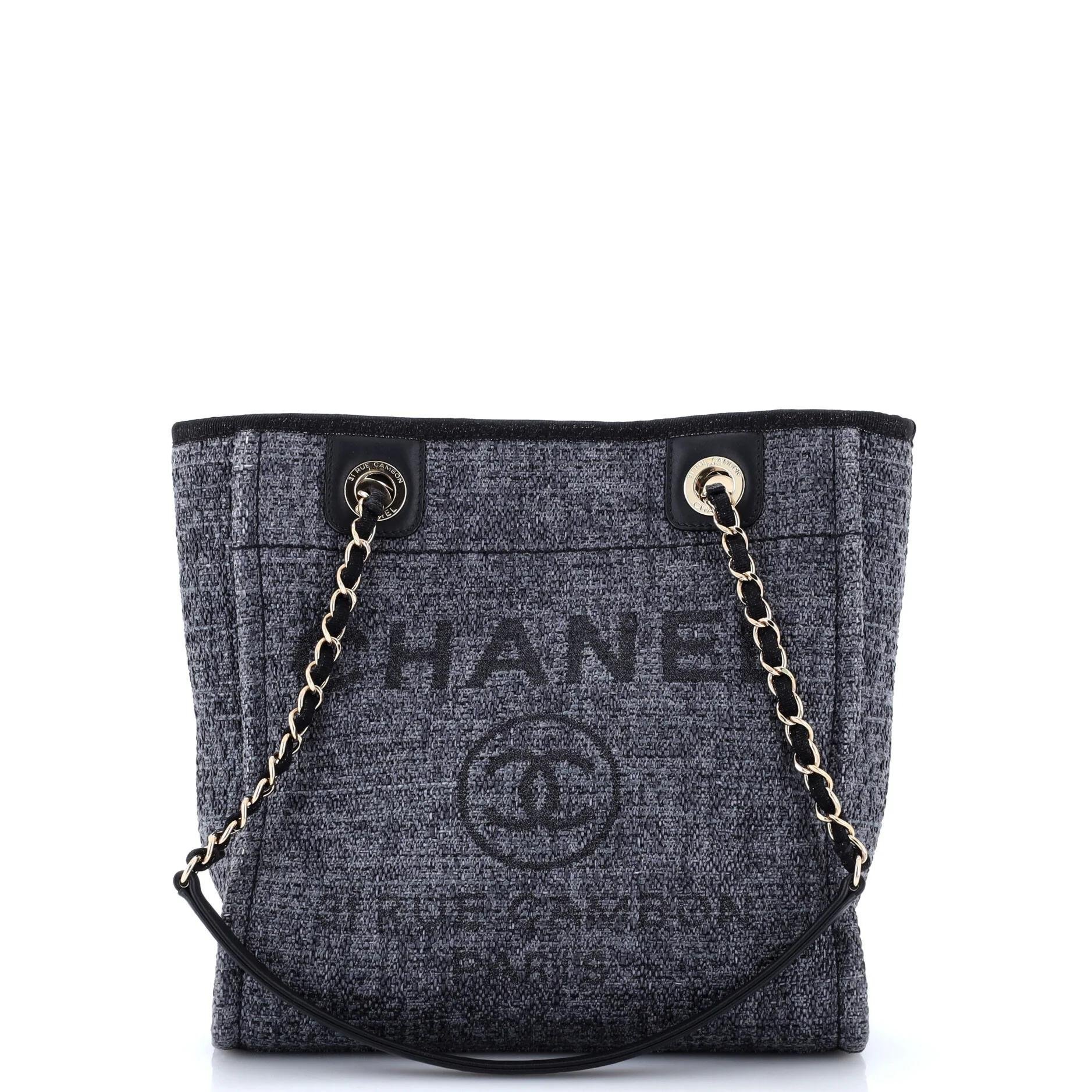 North South Deauville glitter handbag