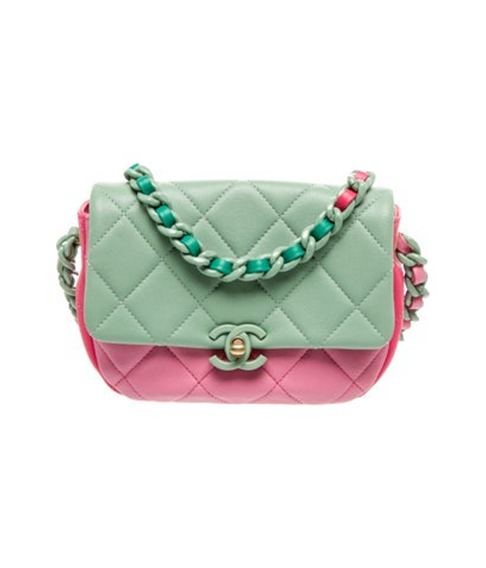 Chanel Tri Color Mini Flap Bag