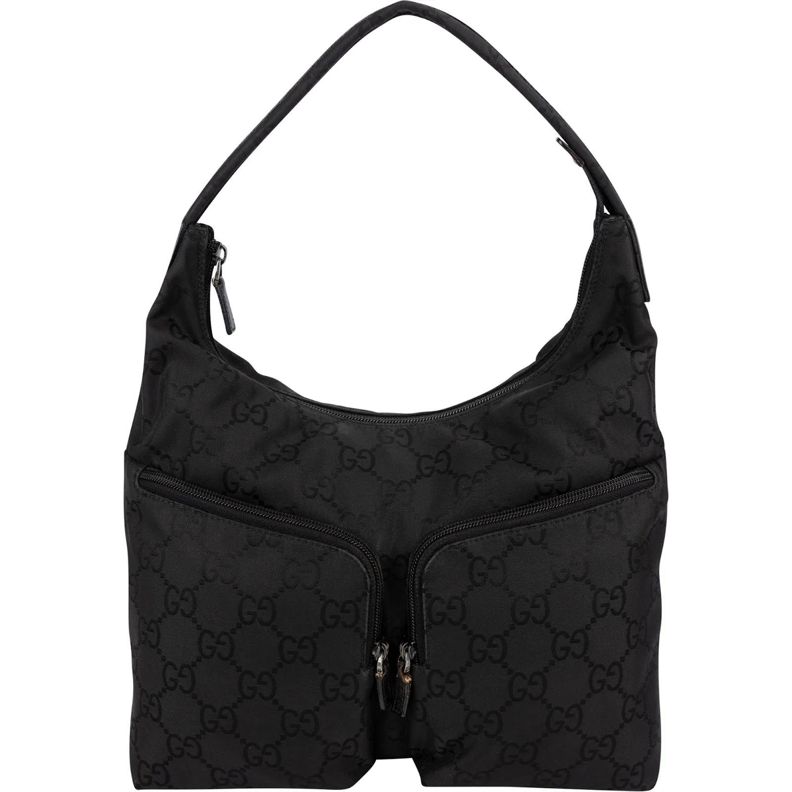 Hobo leather handbag