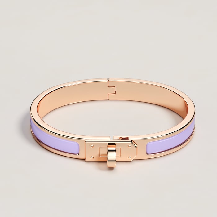 Lilas Mini Clic Kelly Bracelet