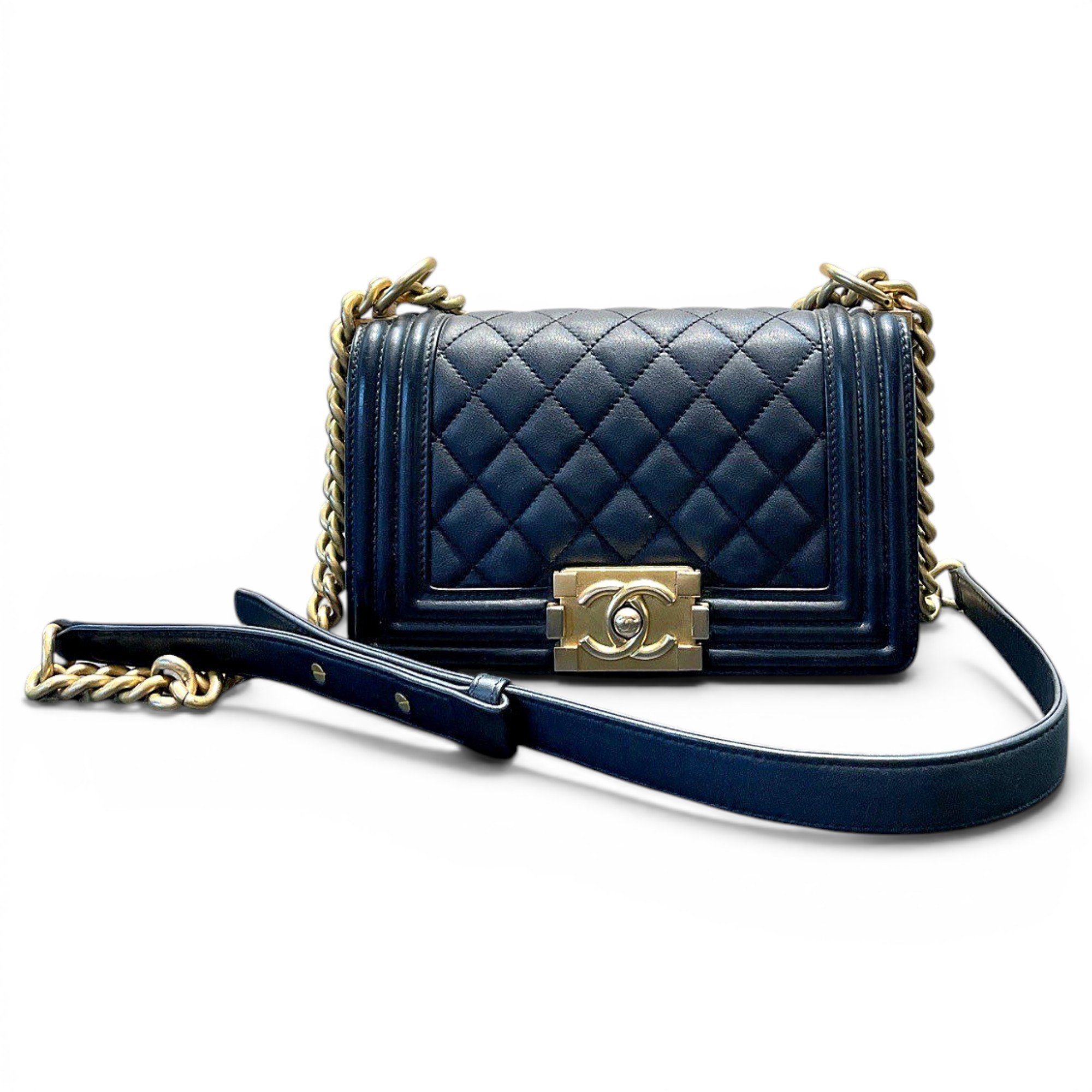 Boy leather handbag