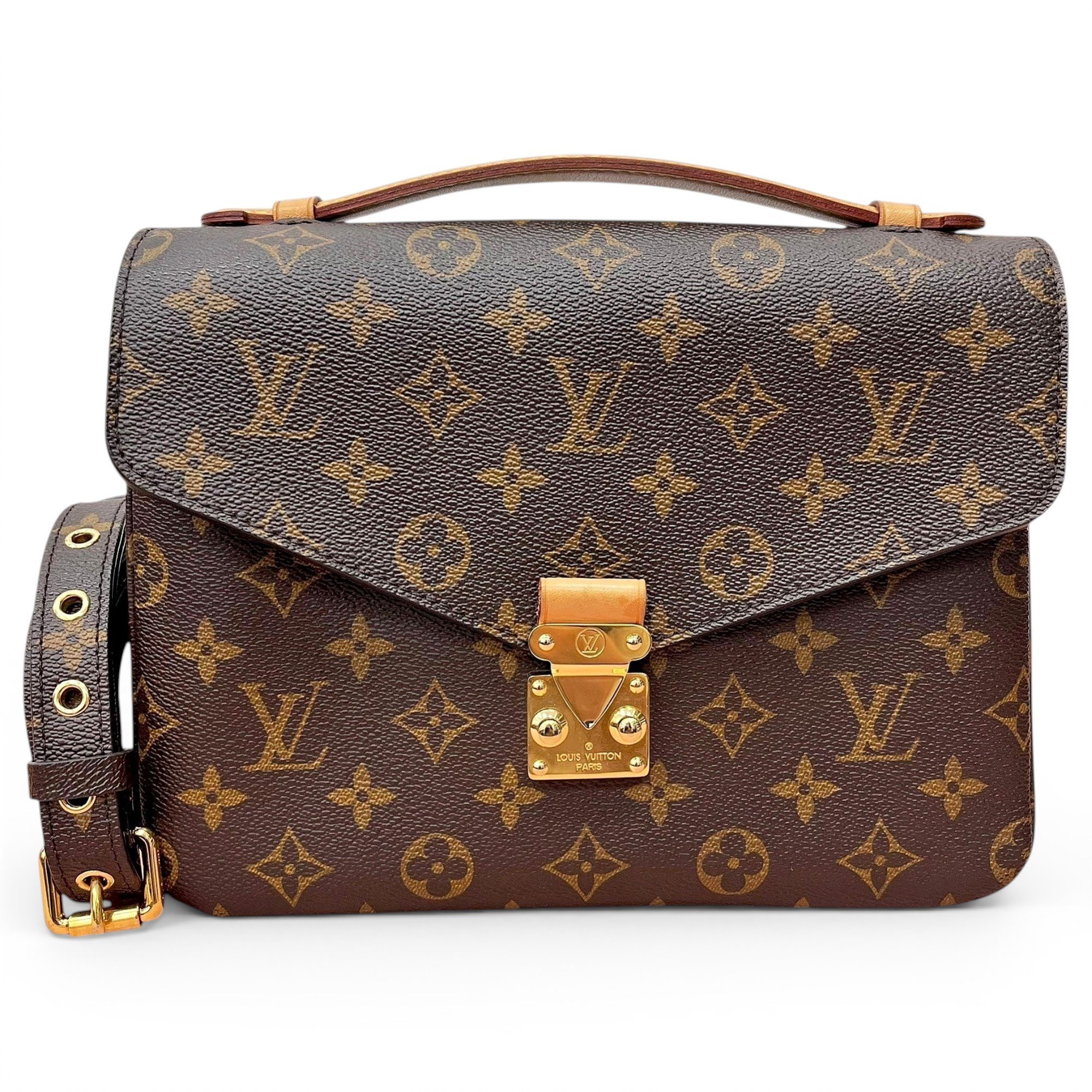 Metis leather handbag
