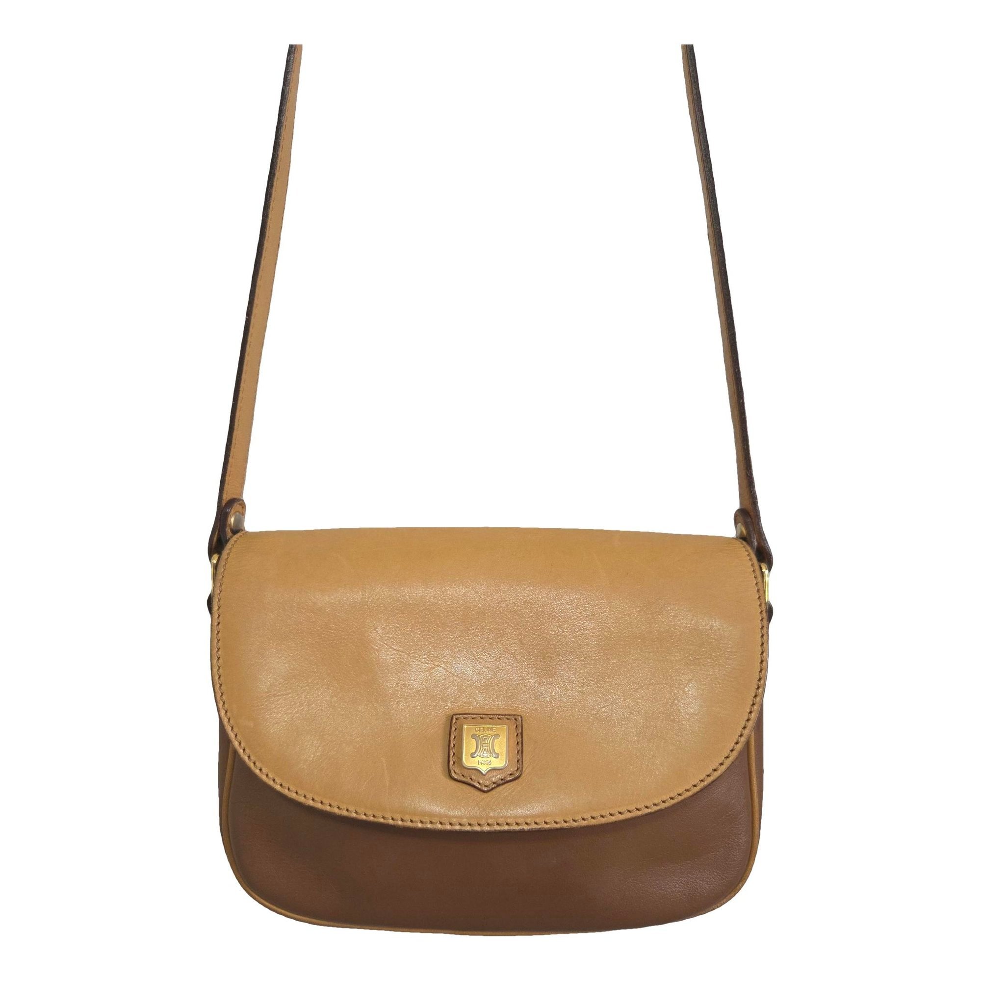 Crécy Vintage leather crossbody bag