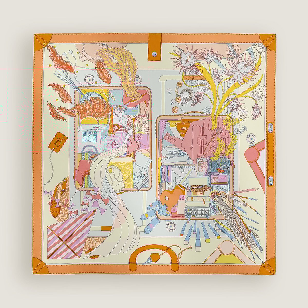 Lenço 90 Bagage à Main