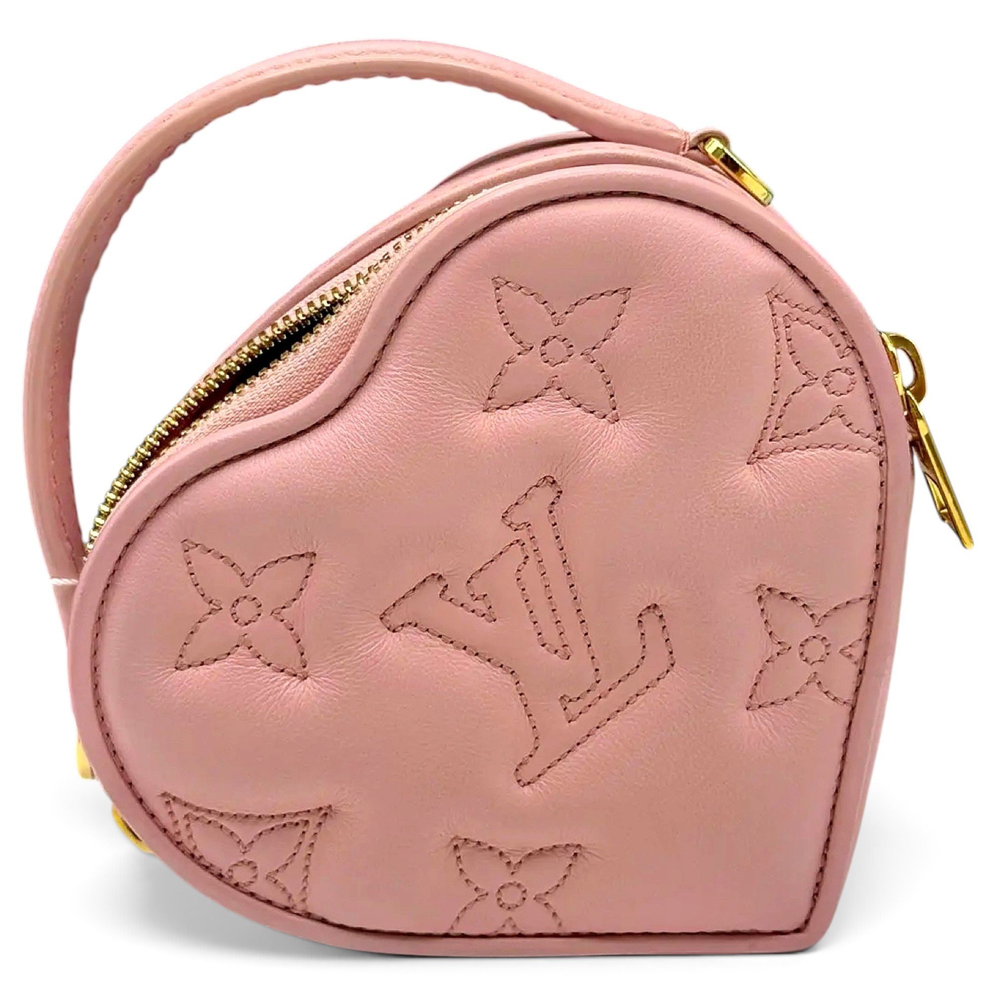 Coeur Game On leather handbag