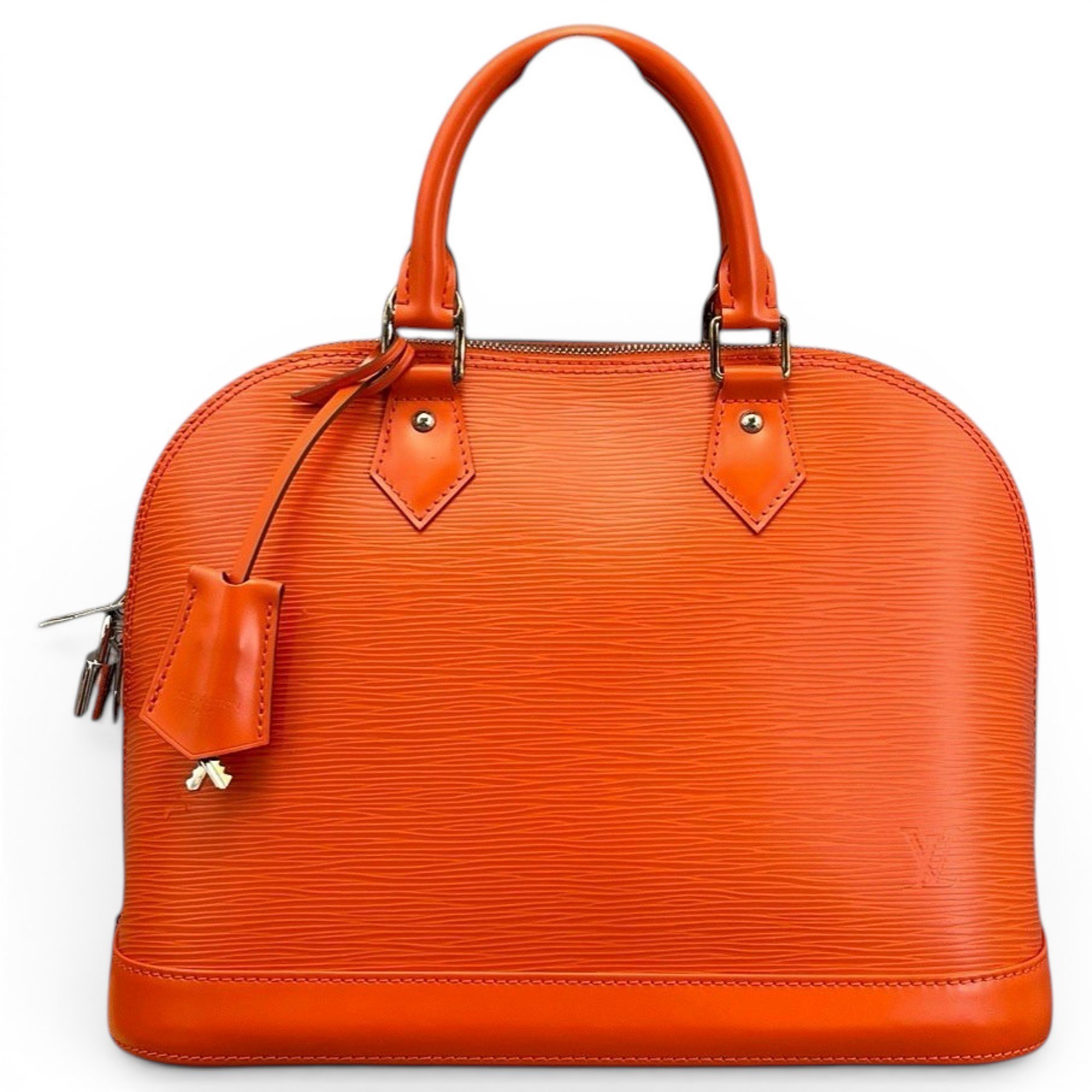 Alma leather handbag