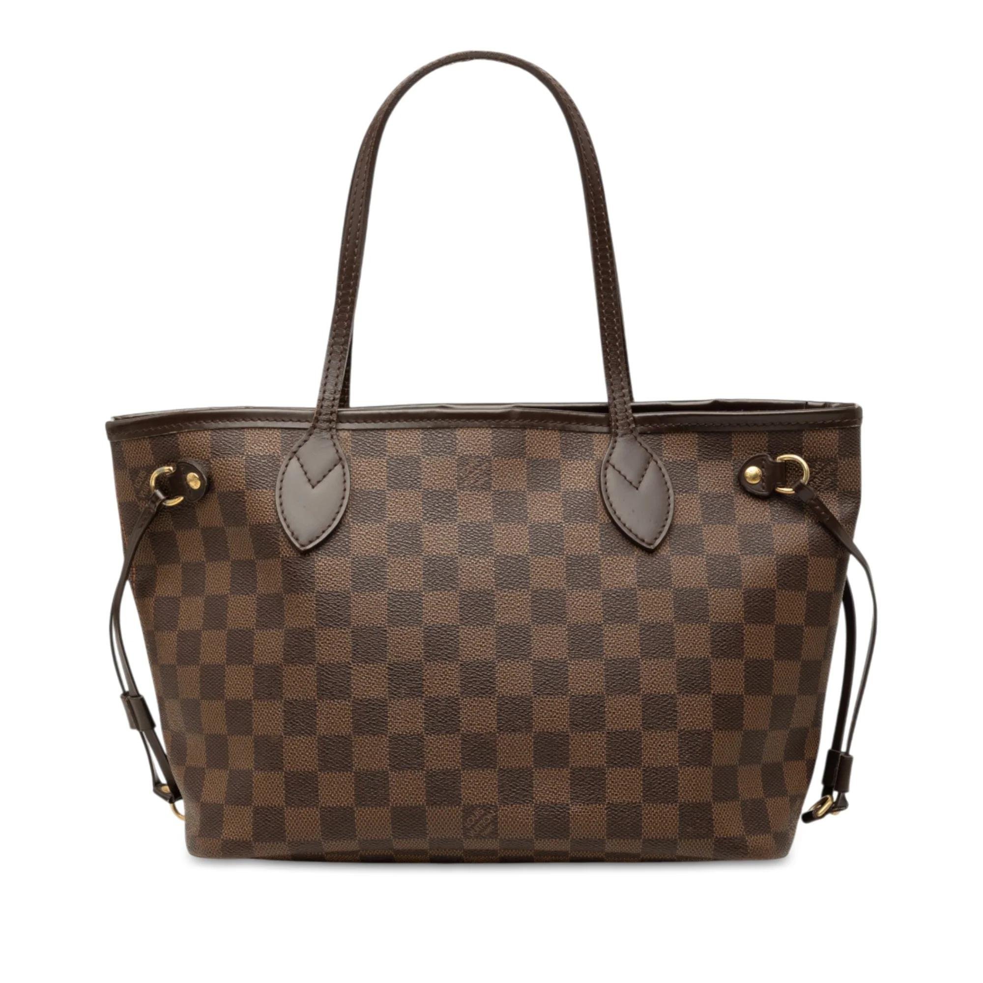 Neverfull leather tote