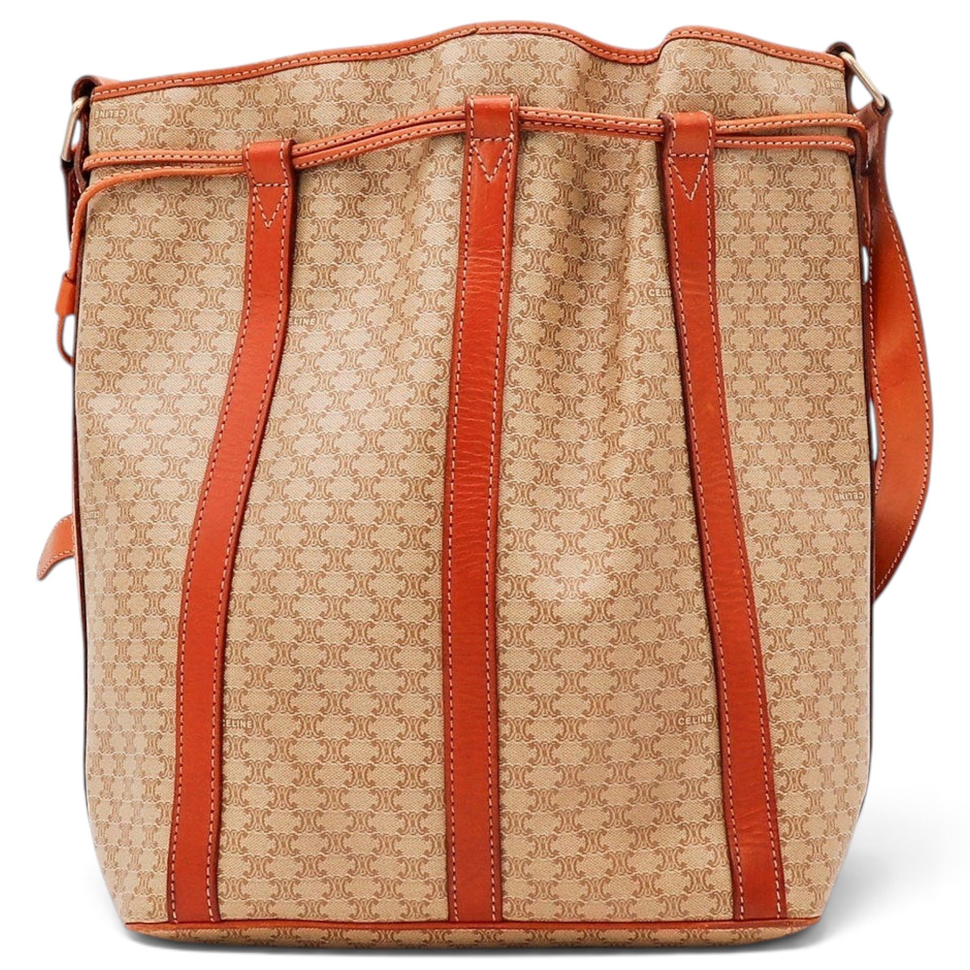 Triomphe leather handbag