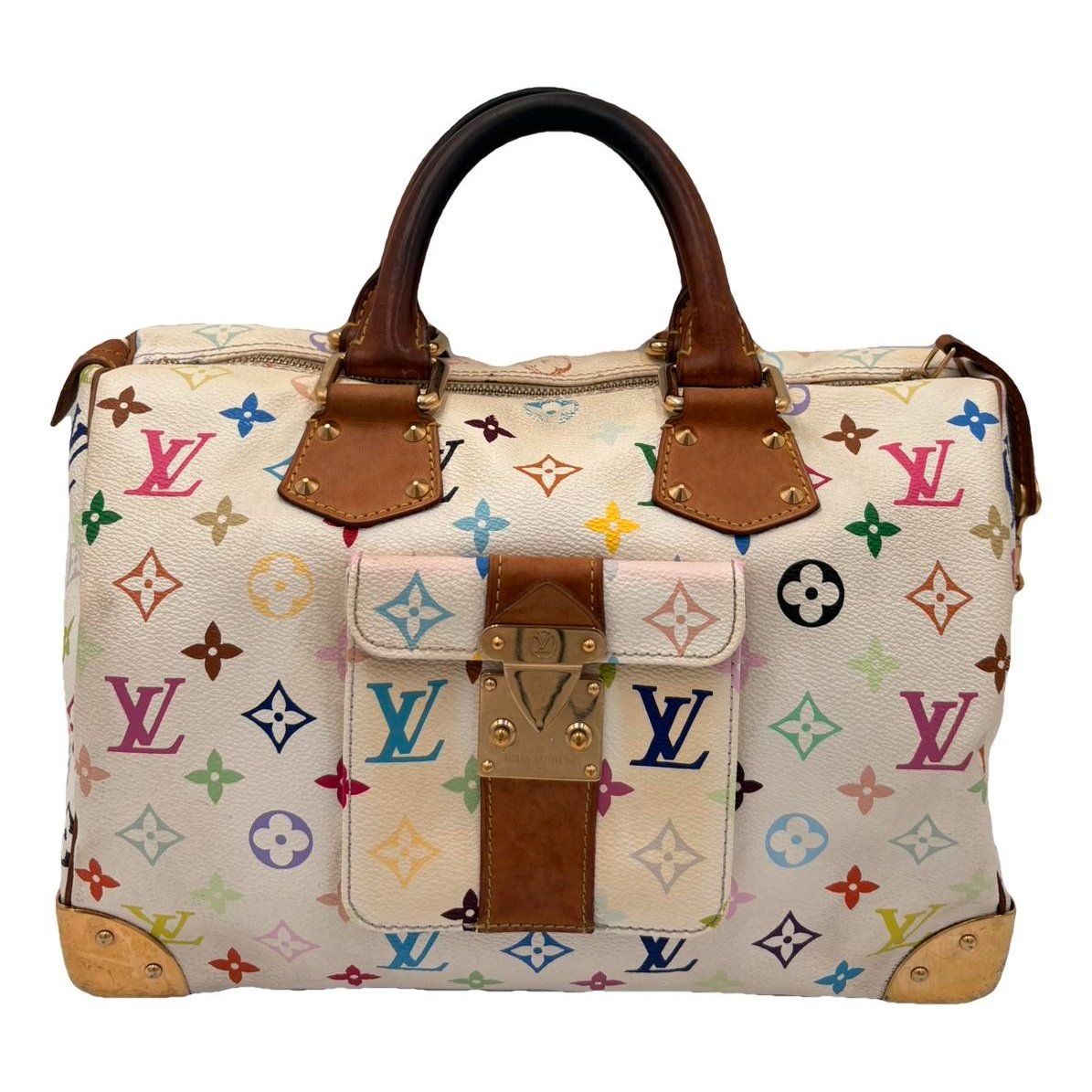 Speedy leather handbag