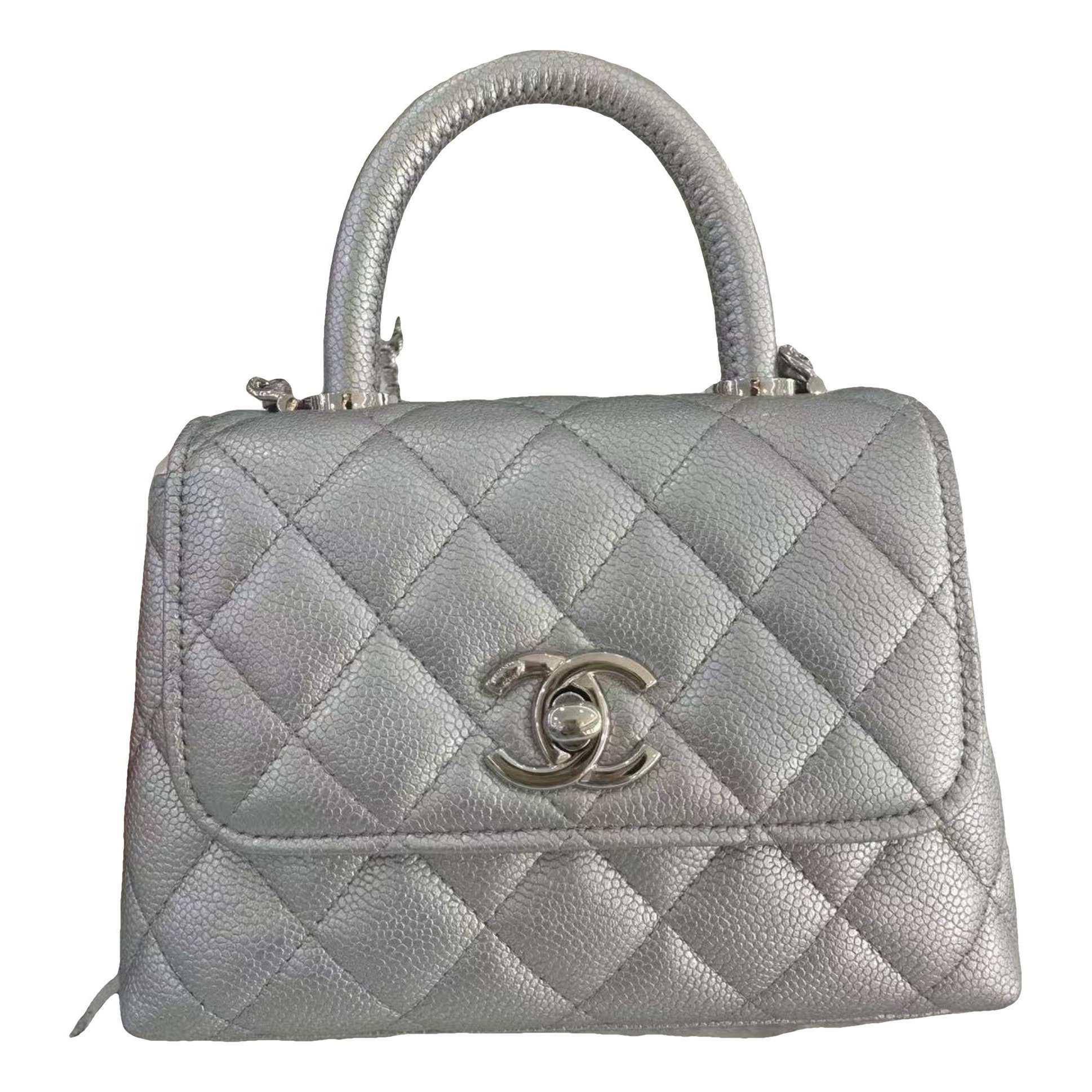 Coco Handle leather handbag