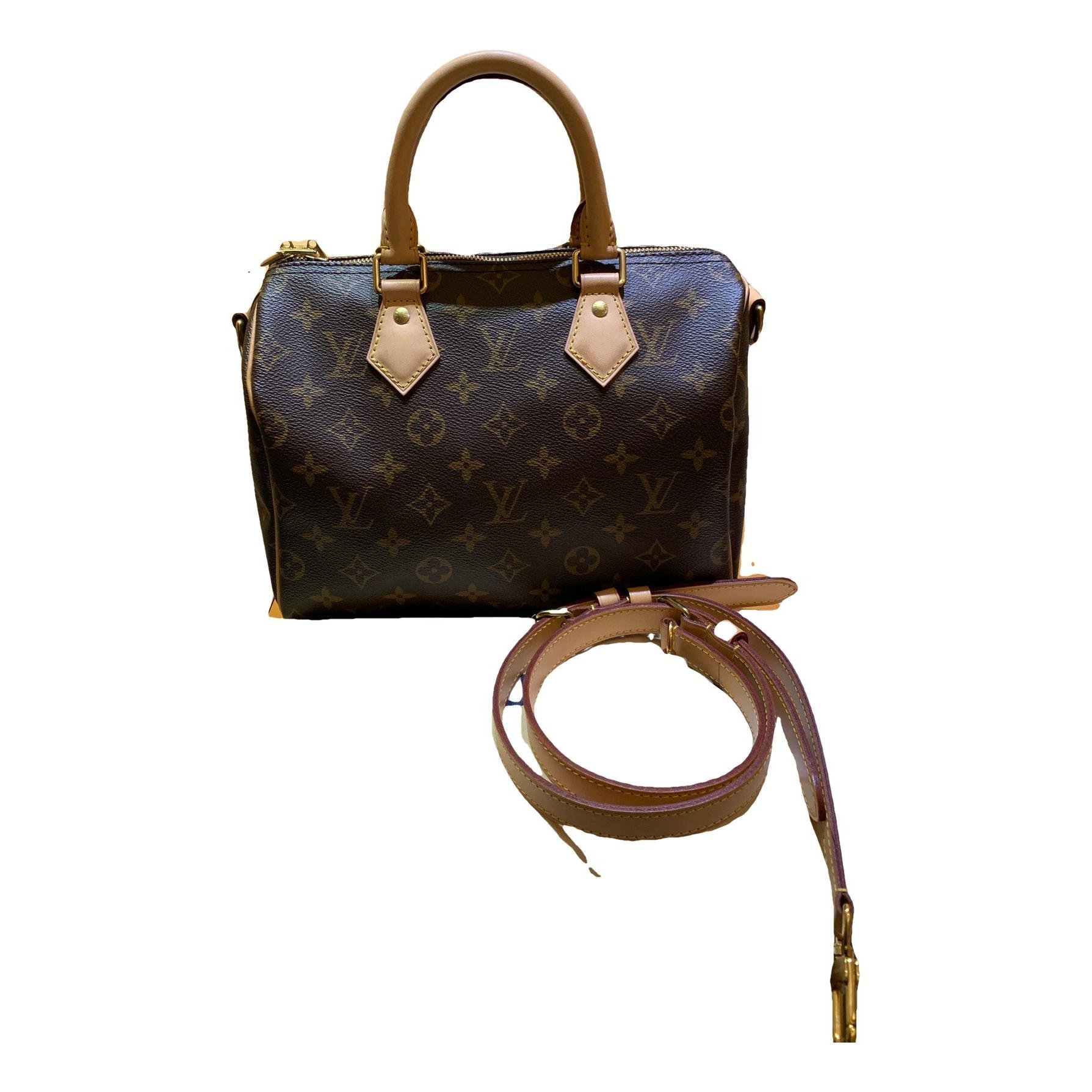 Speedy leather handbag