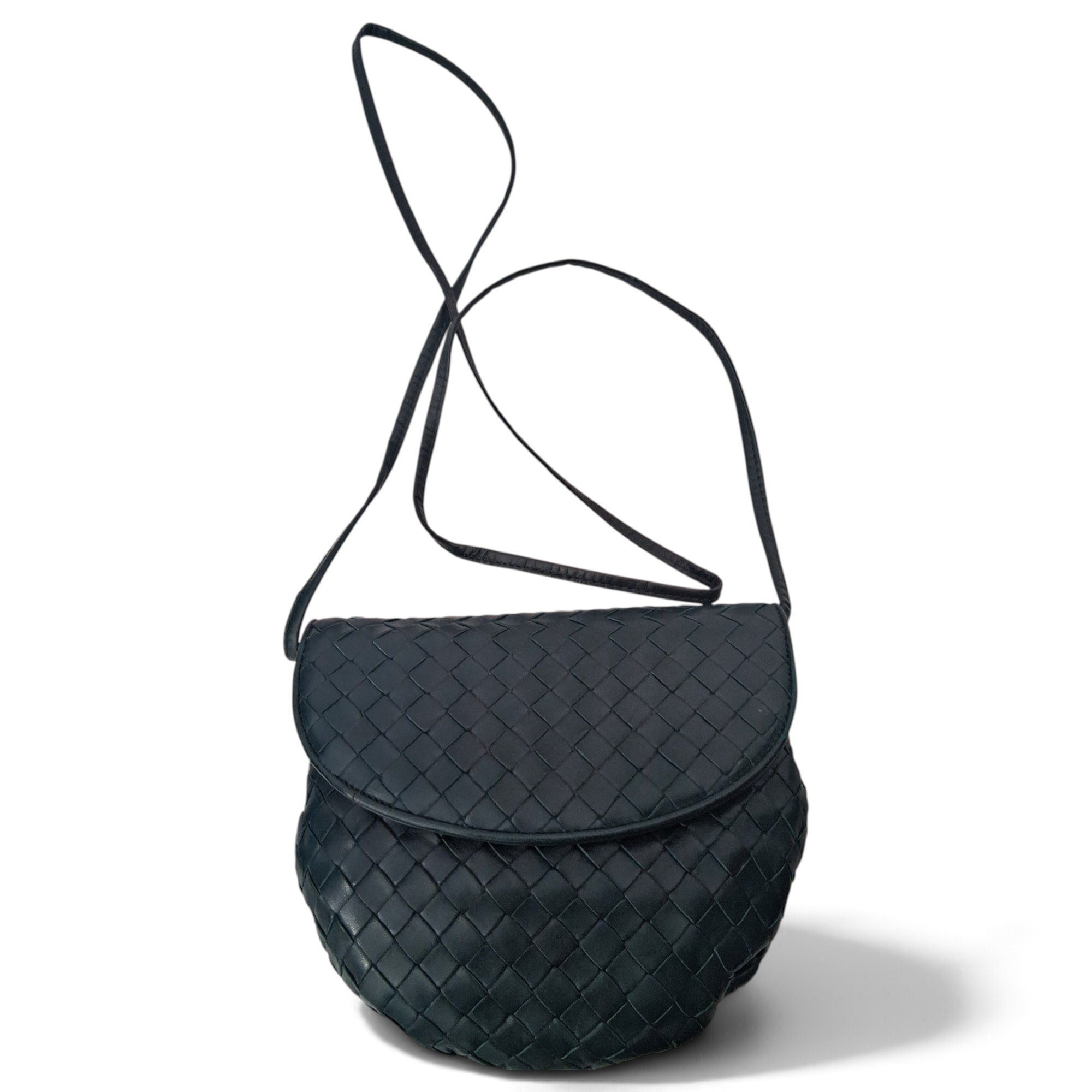 Leather crossbody bag