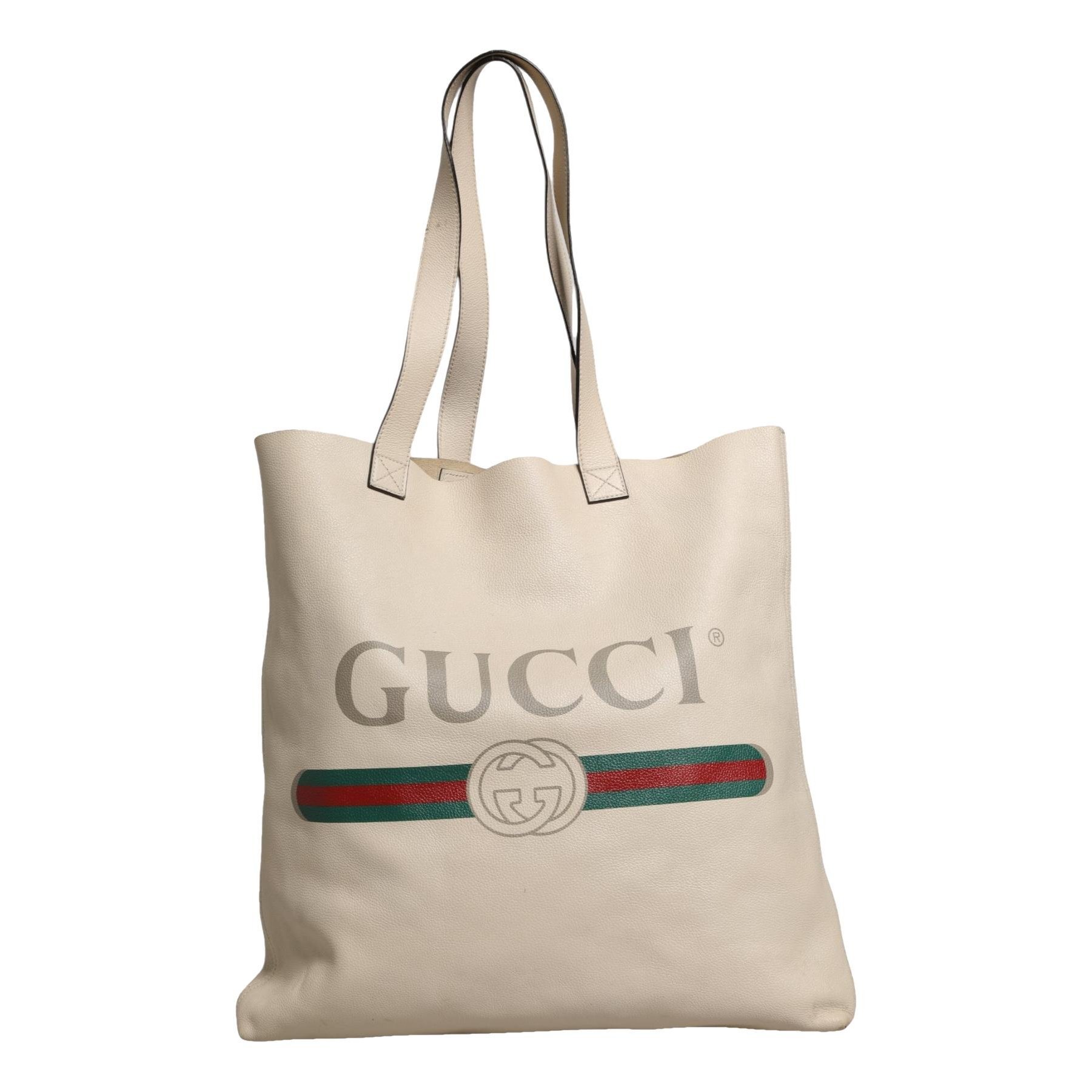 Leather tote