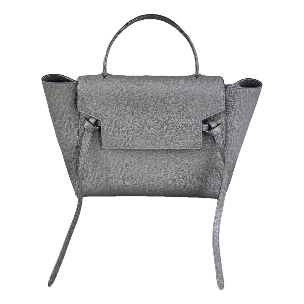 Belt leather handbag