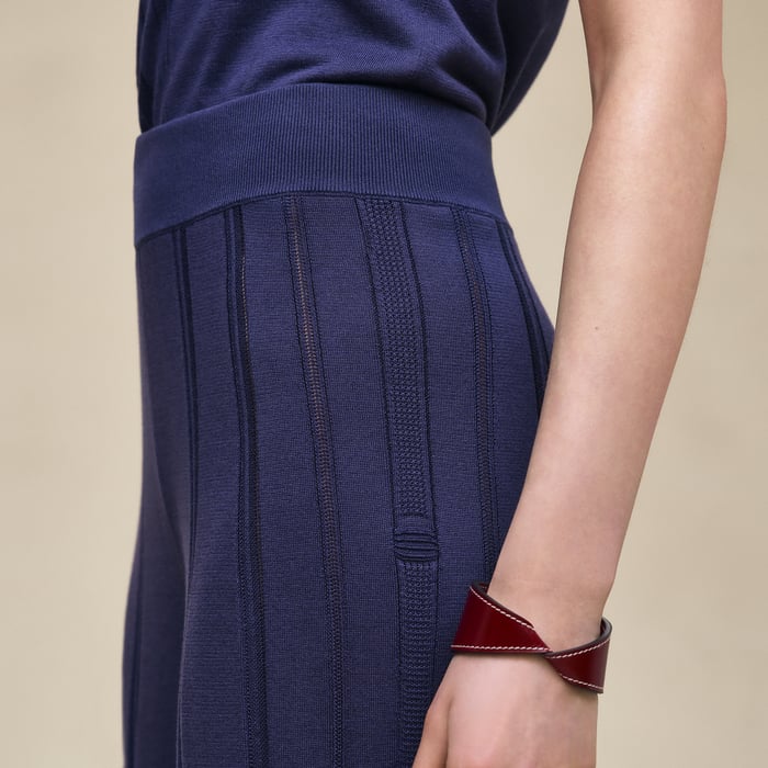 Bleu Abysse "Etriers Remix" Loose Fit Pants