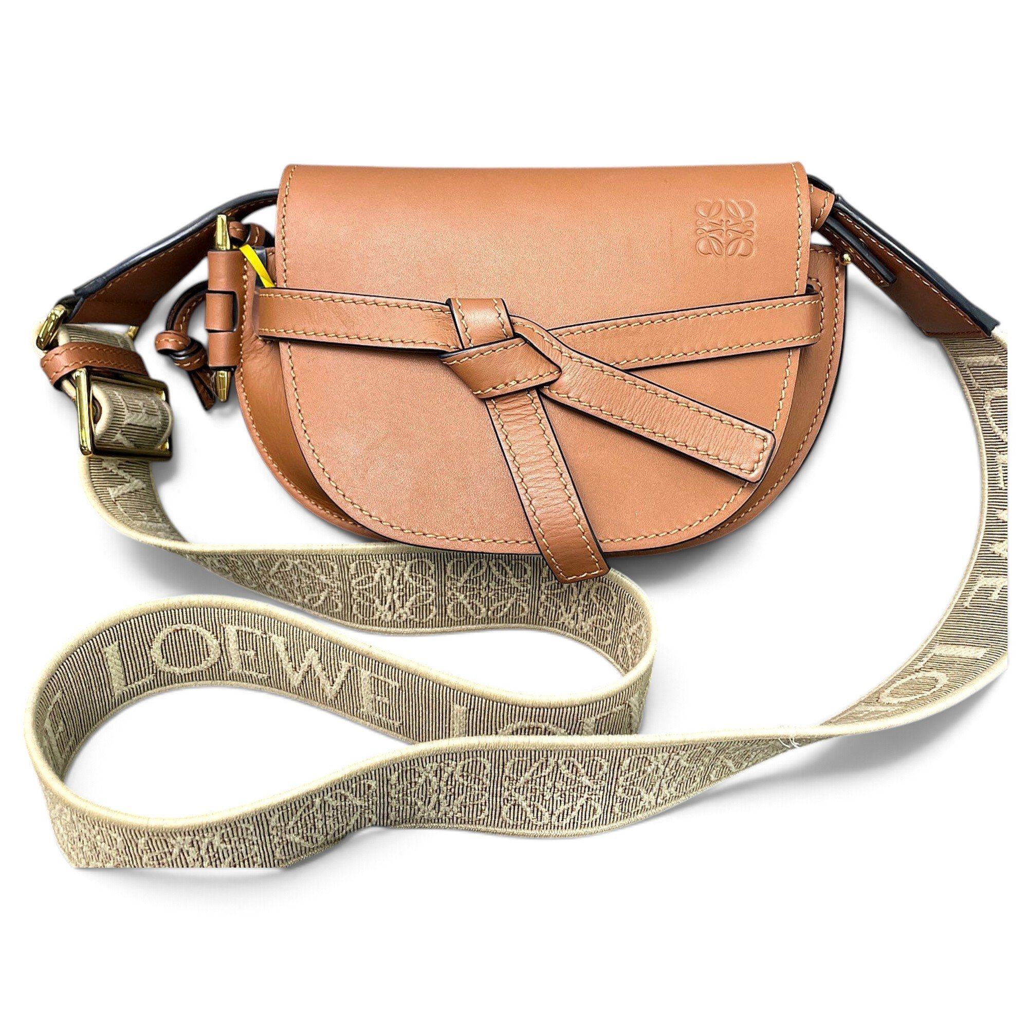 Gate leather handbag